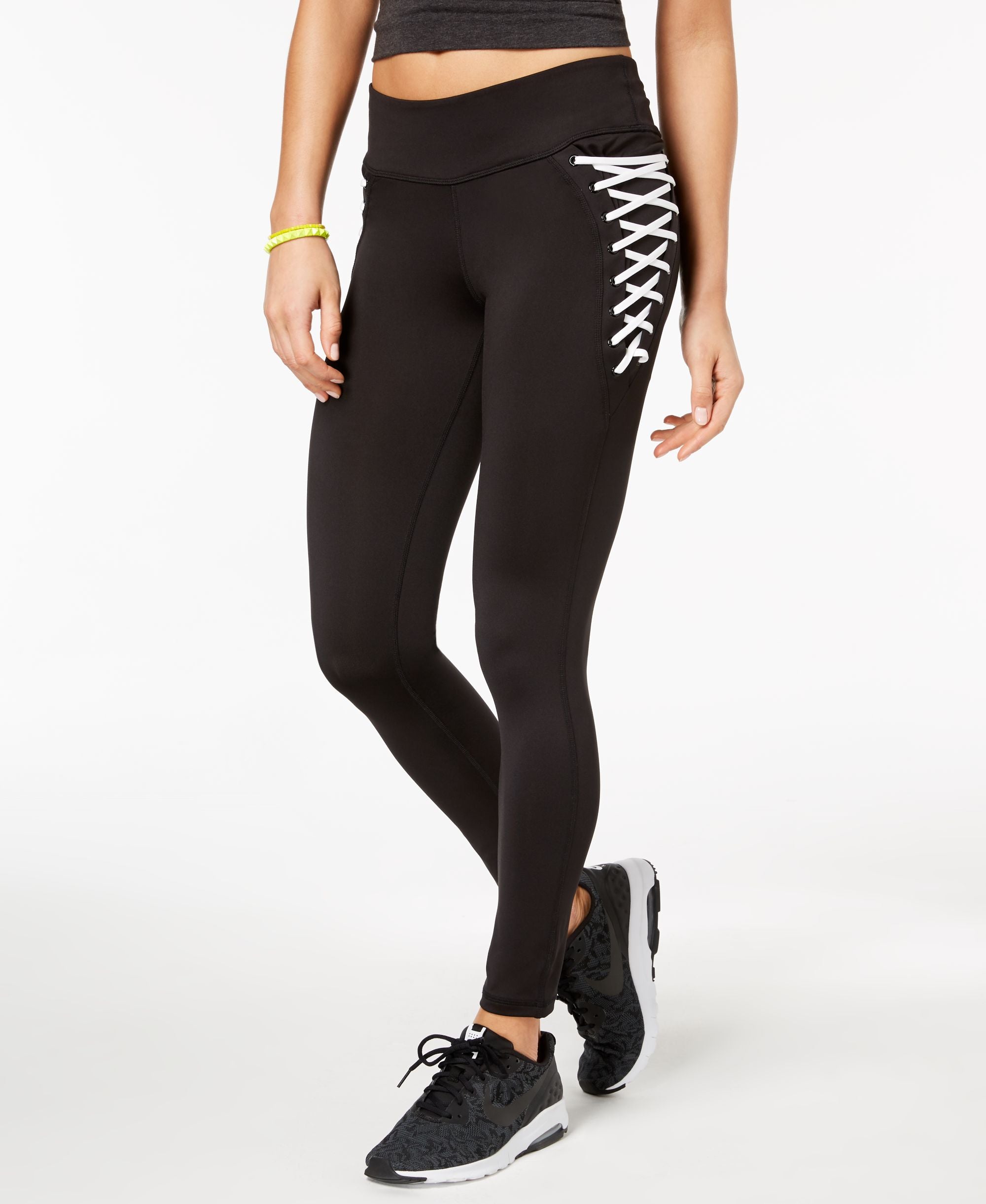 Material Girl Active Juniors Lace Up Leggings