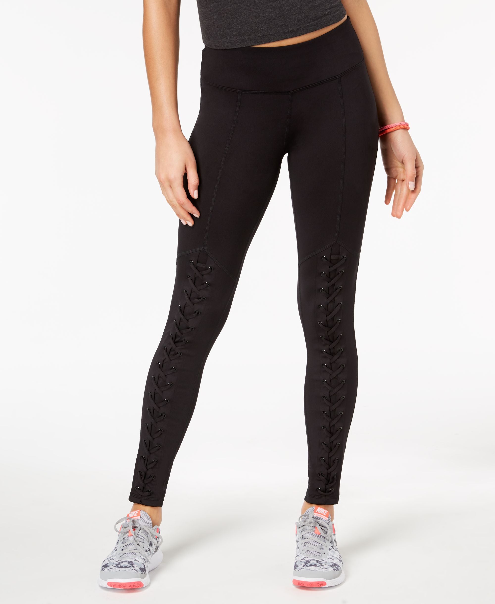 Material Girl Active Juniors Lace Up Leggings