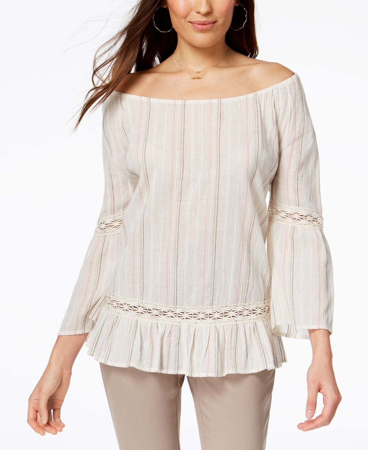 Cotton Off-The-Shoulder Top