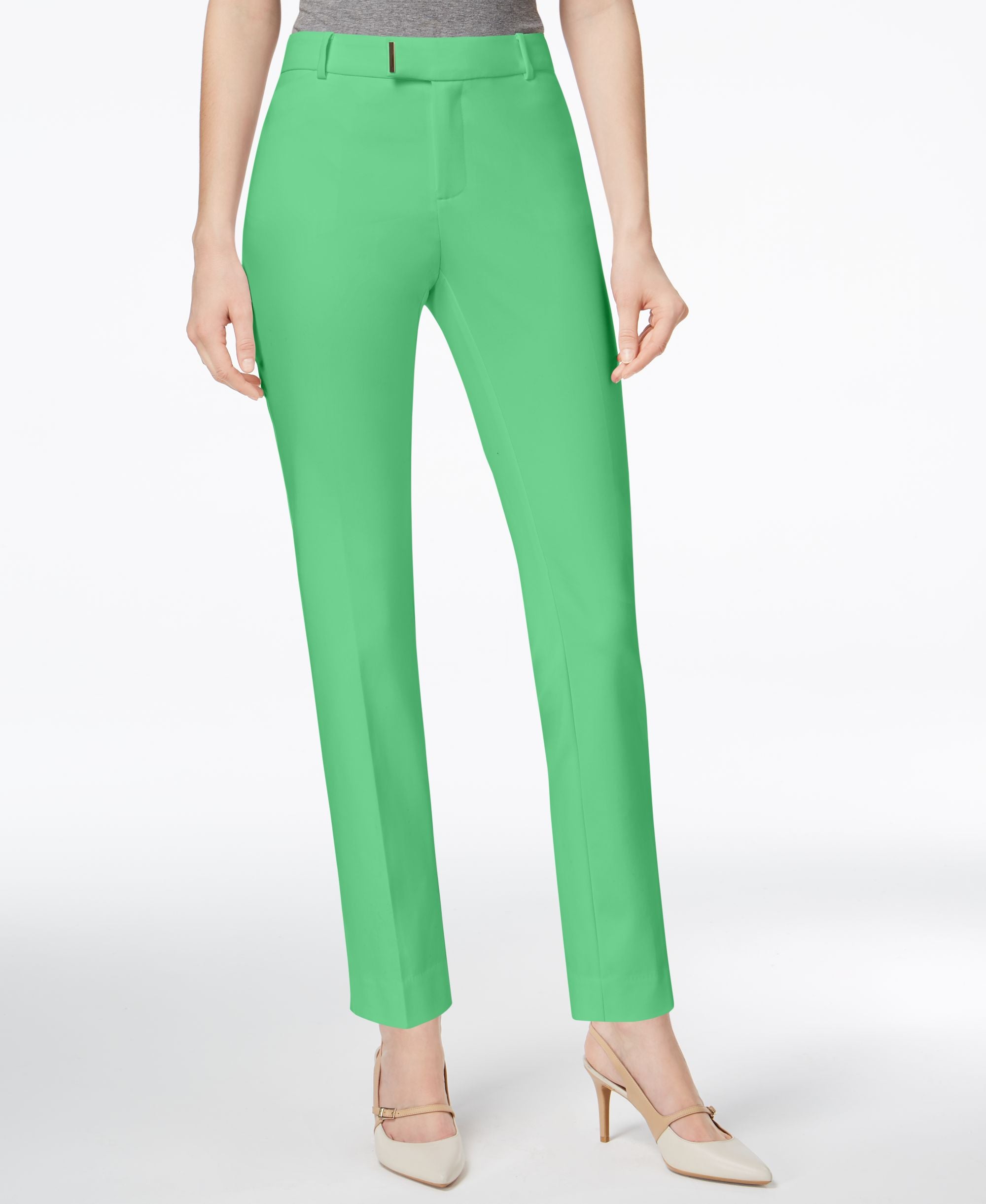 Charter Club Hardware Detail Ankle Pants