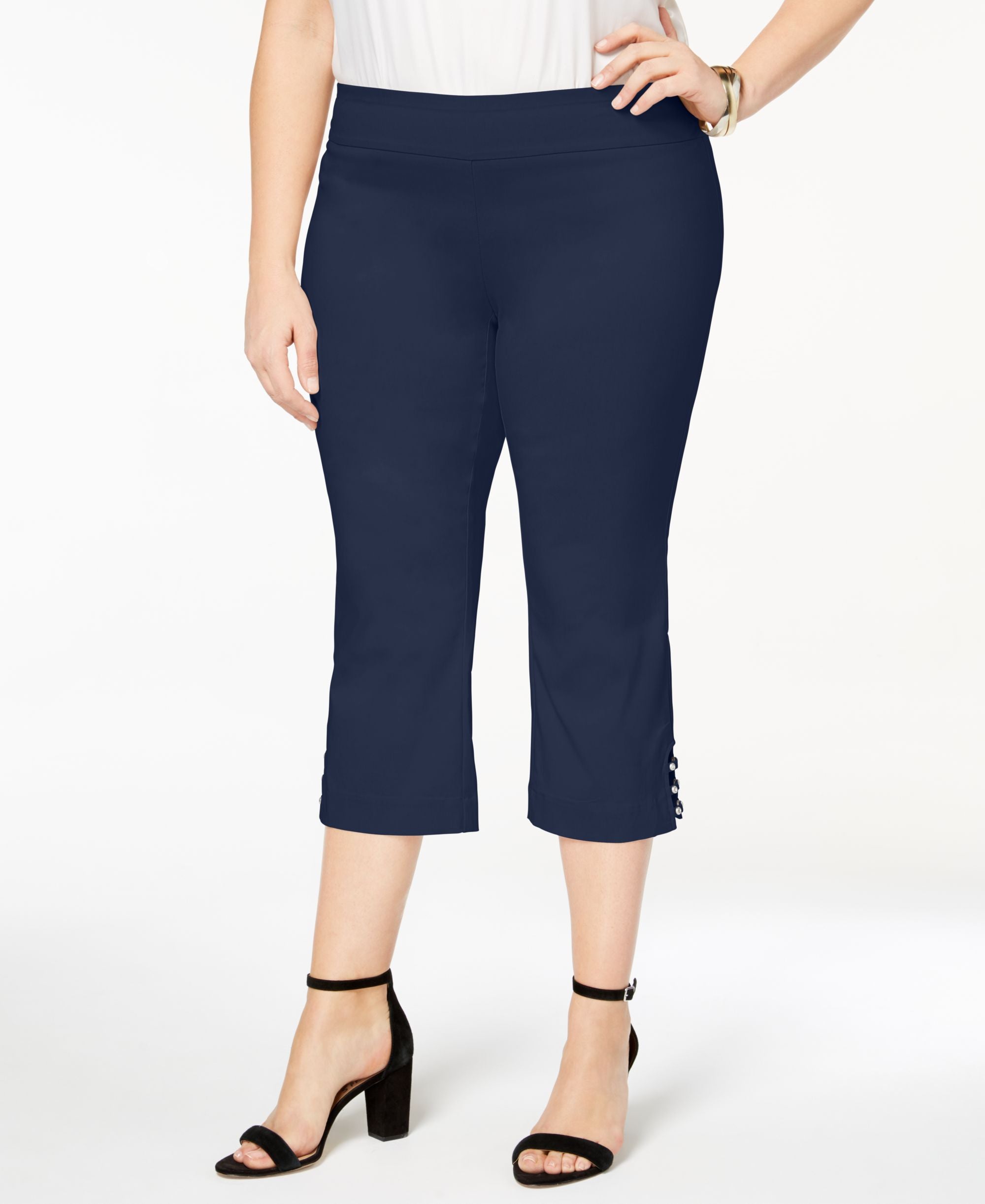 JM Collection Plus Size Capri Pants