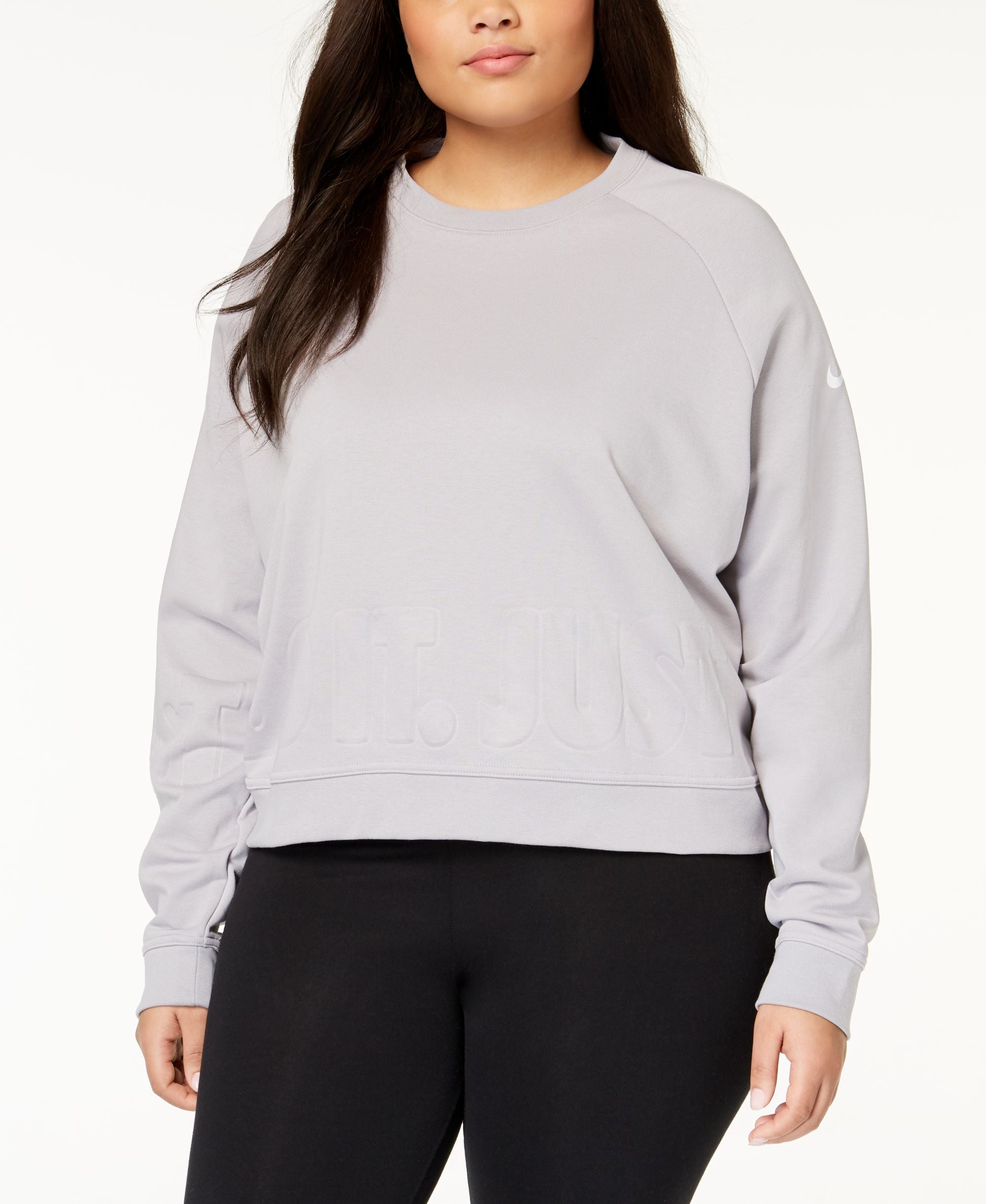 Nike Plus Size Dri Fit Training Sweatshirt