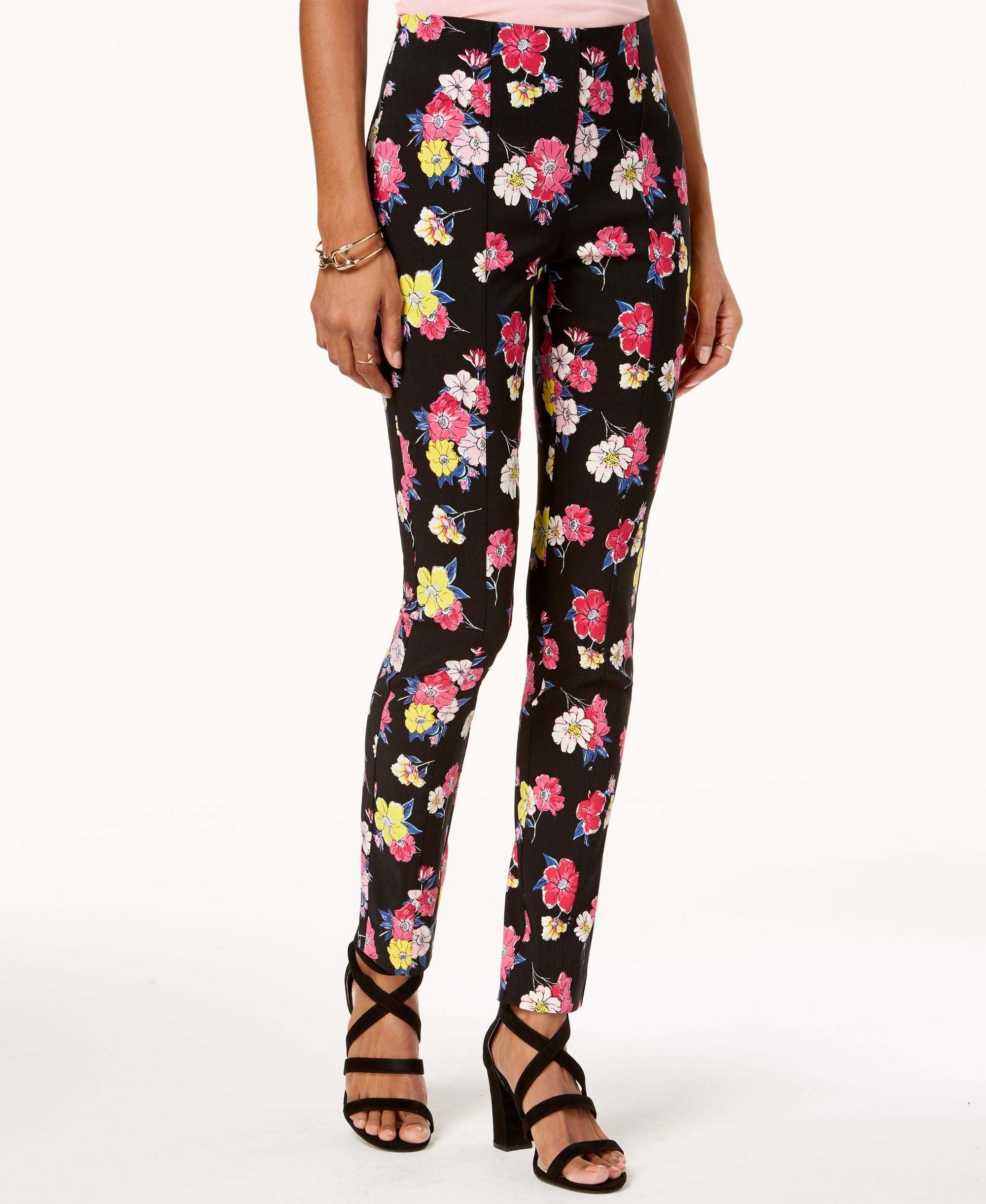 XOXO Juniors Floral Print Pull On Pants