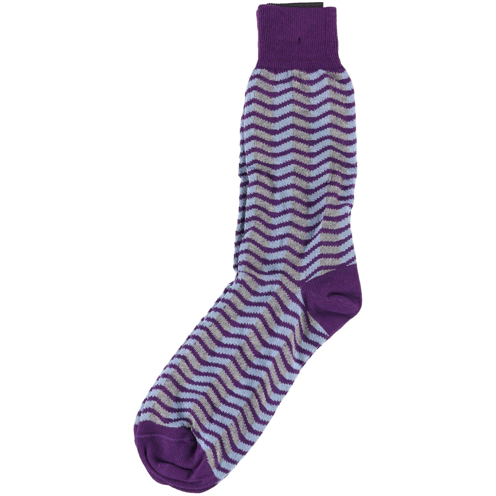 Bloomingdale'S Mens Arrow Wave Midweight Socks