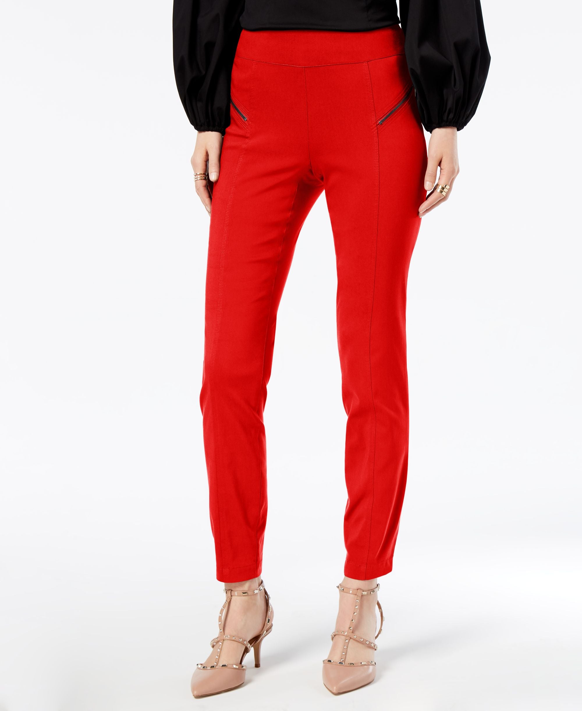 Skinny Moto Pants