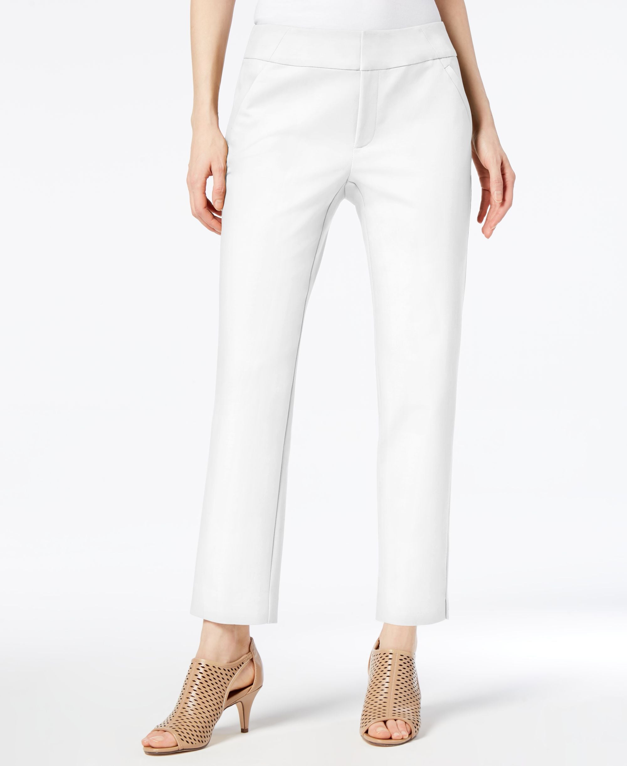 Charter Club Slim Leg Ankle Pants