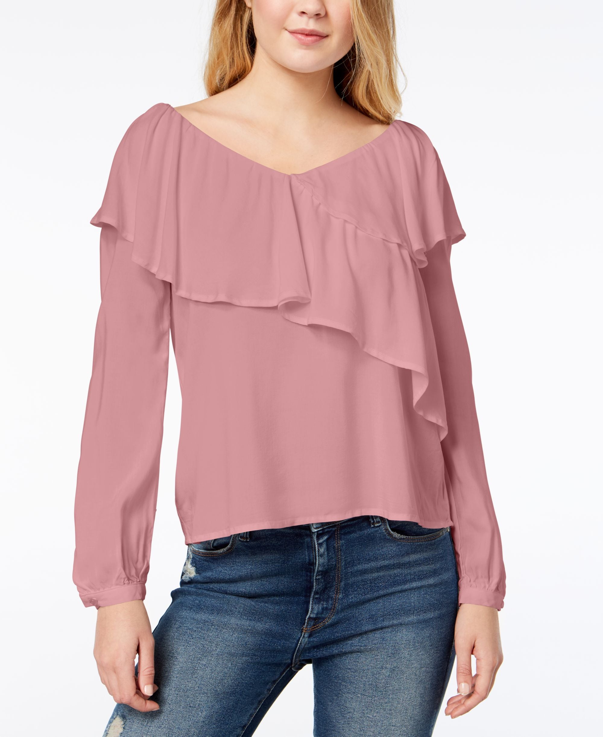 One Hart Juniors Ruffled Top
