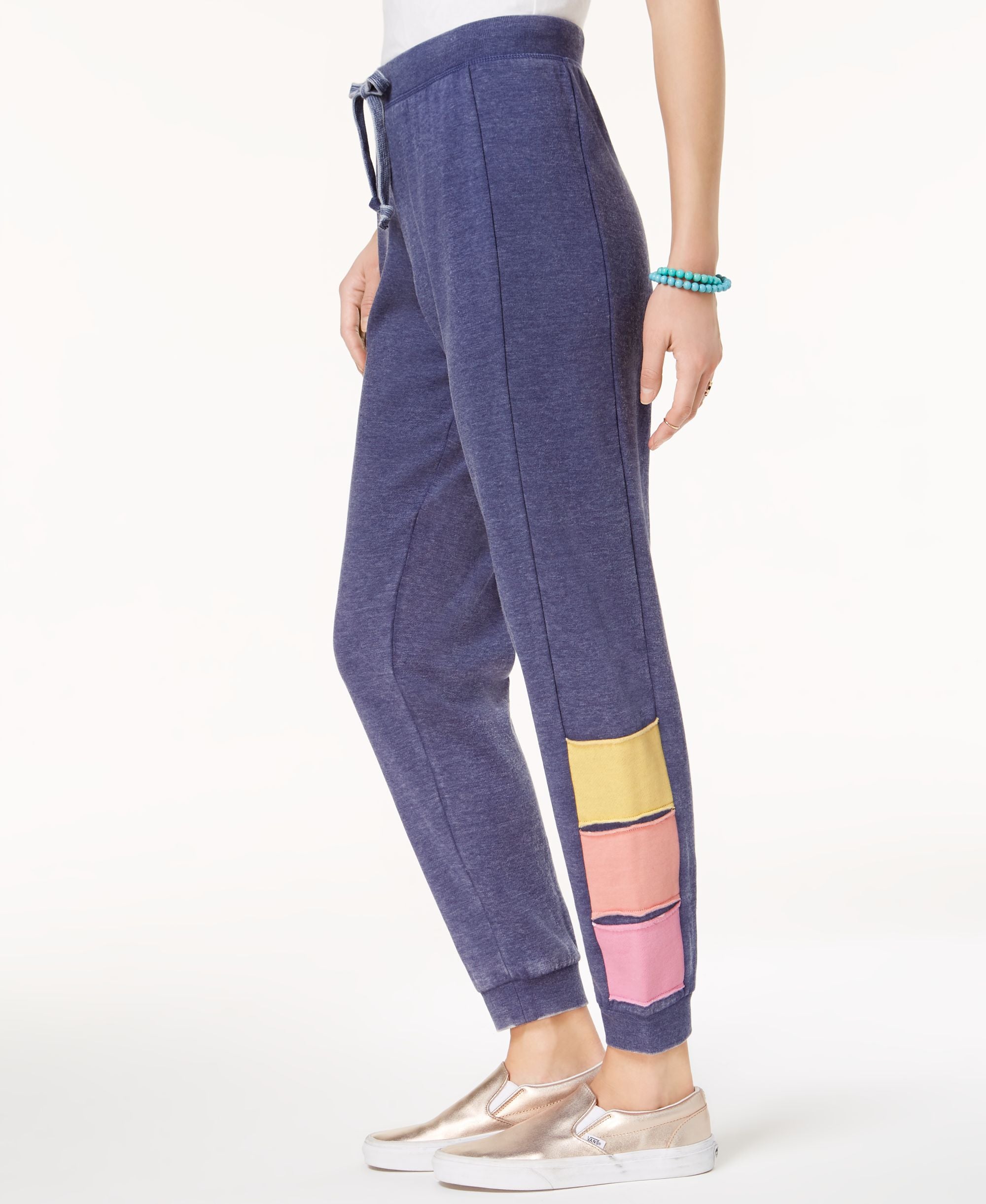 Hippie Rose Juniors Colorblocked Jogger Pants