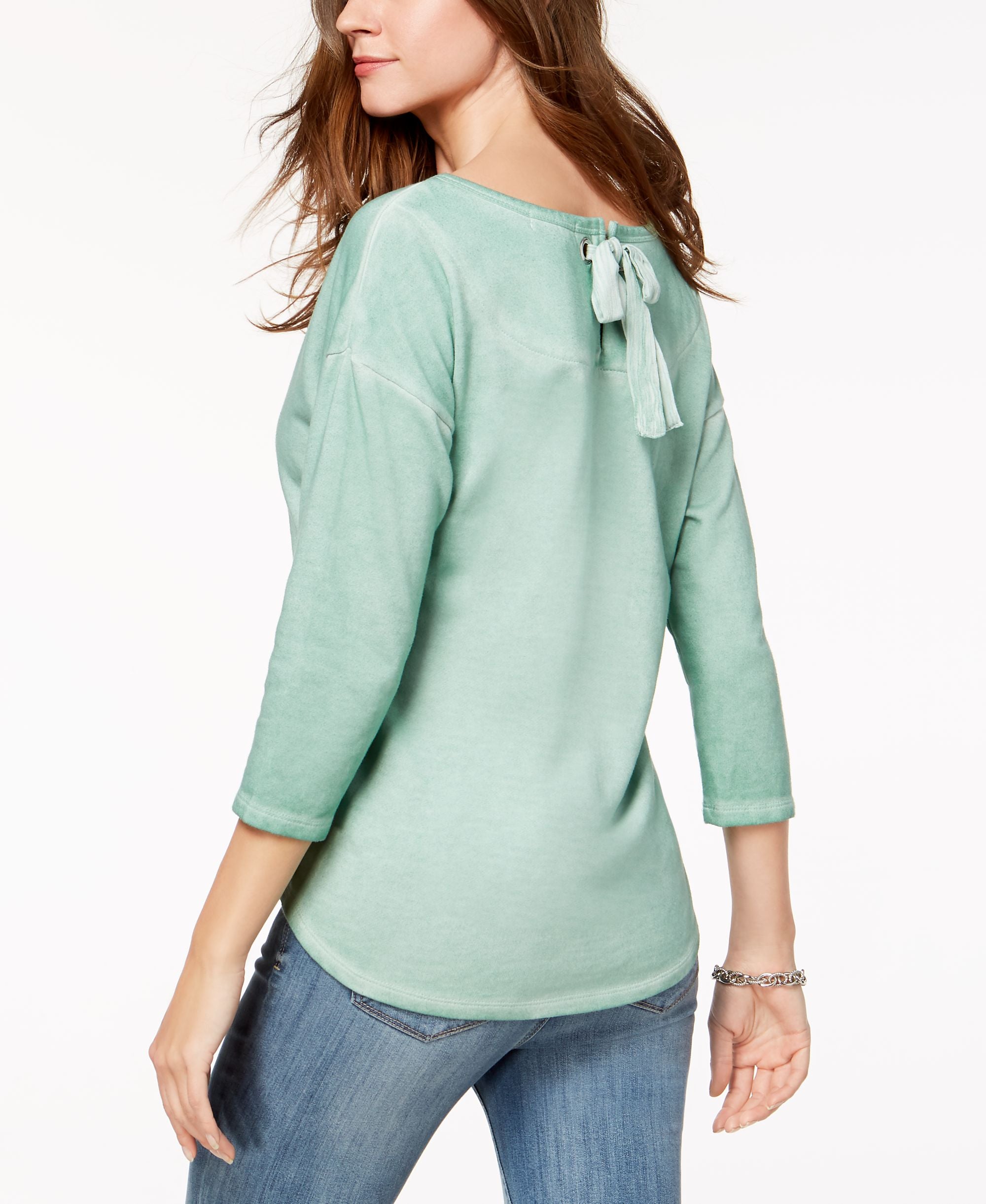 Style & Co Tie Back Top