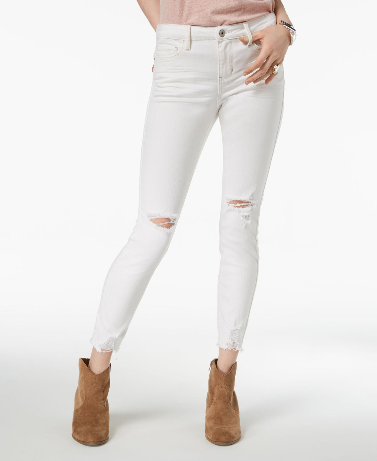 American Rag Juniors Ripped Skinny Jeans