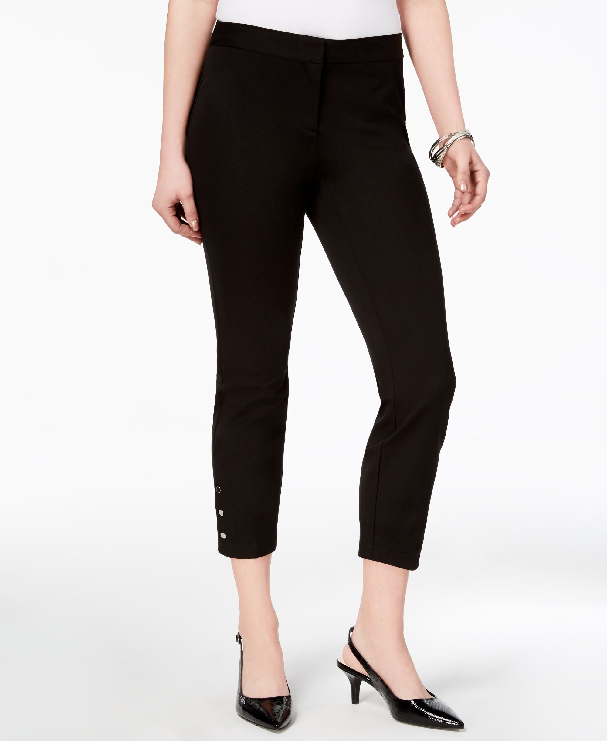 Alfani Petite Comfort Waist Cropped Ankle Pants