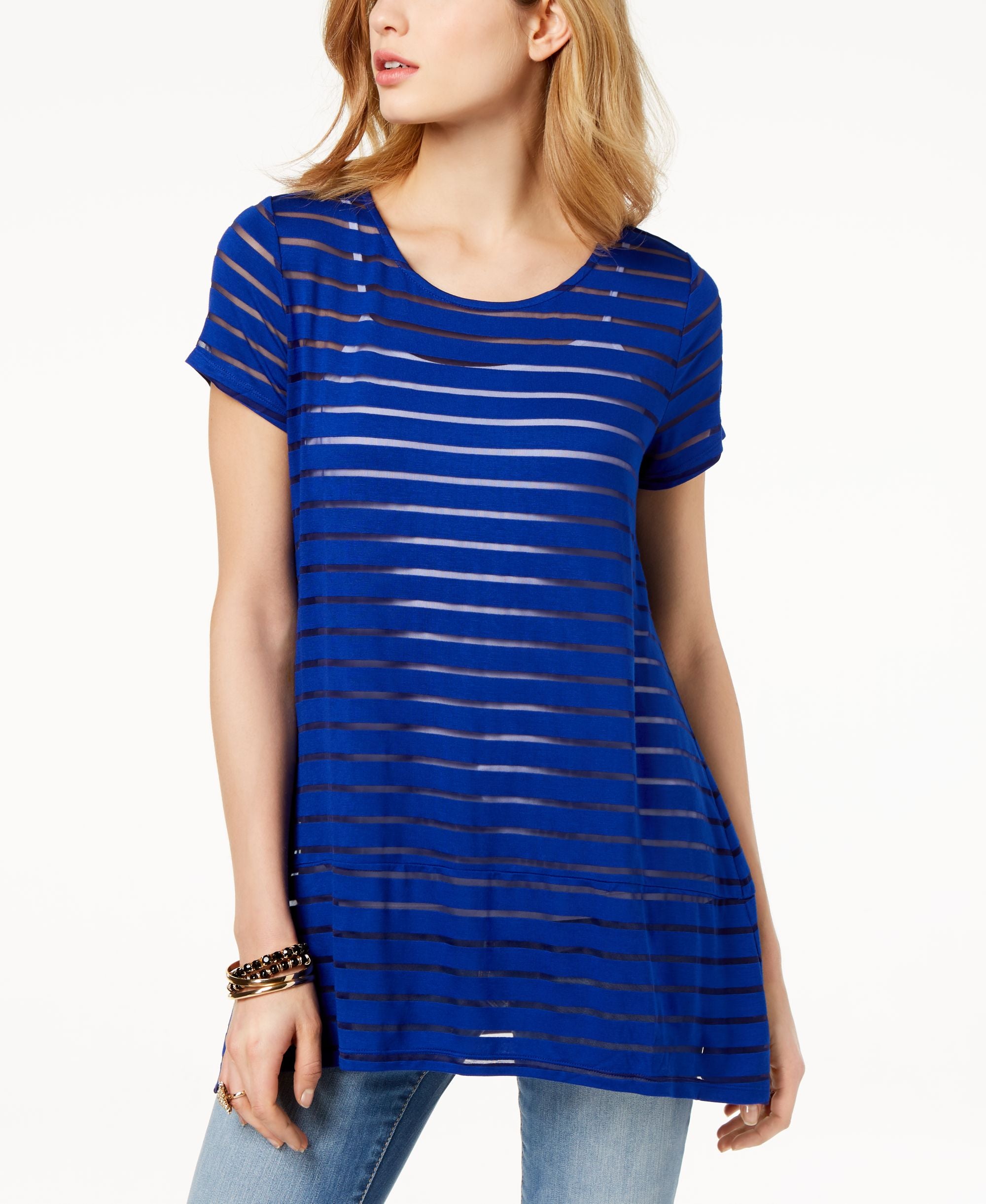 Illusion Striped Top