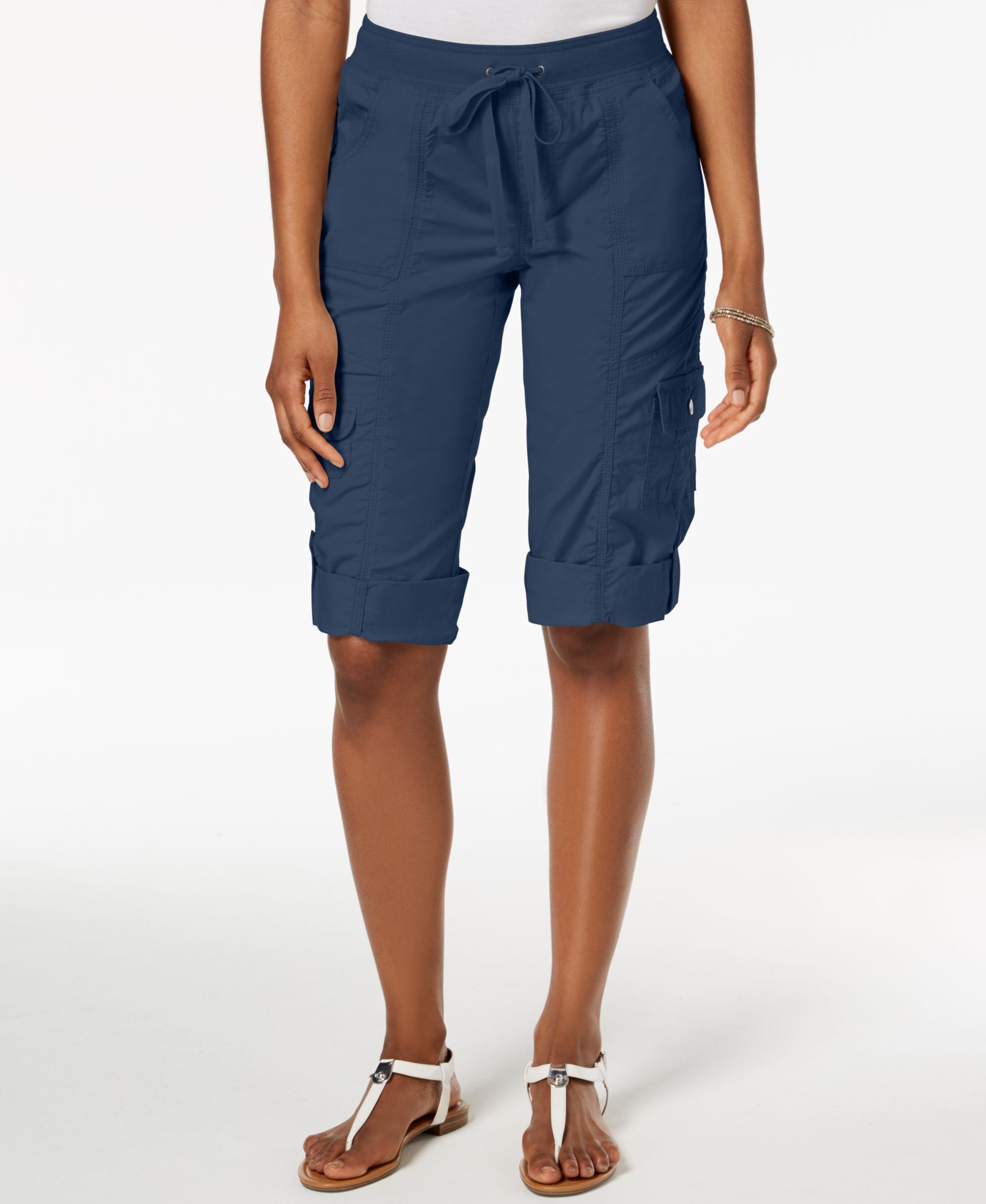 Style & Co Drawstring Cargo Shorts