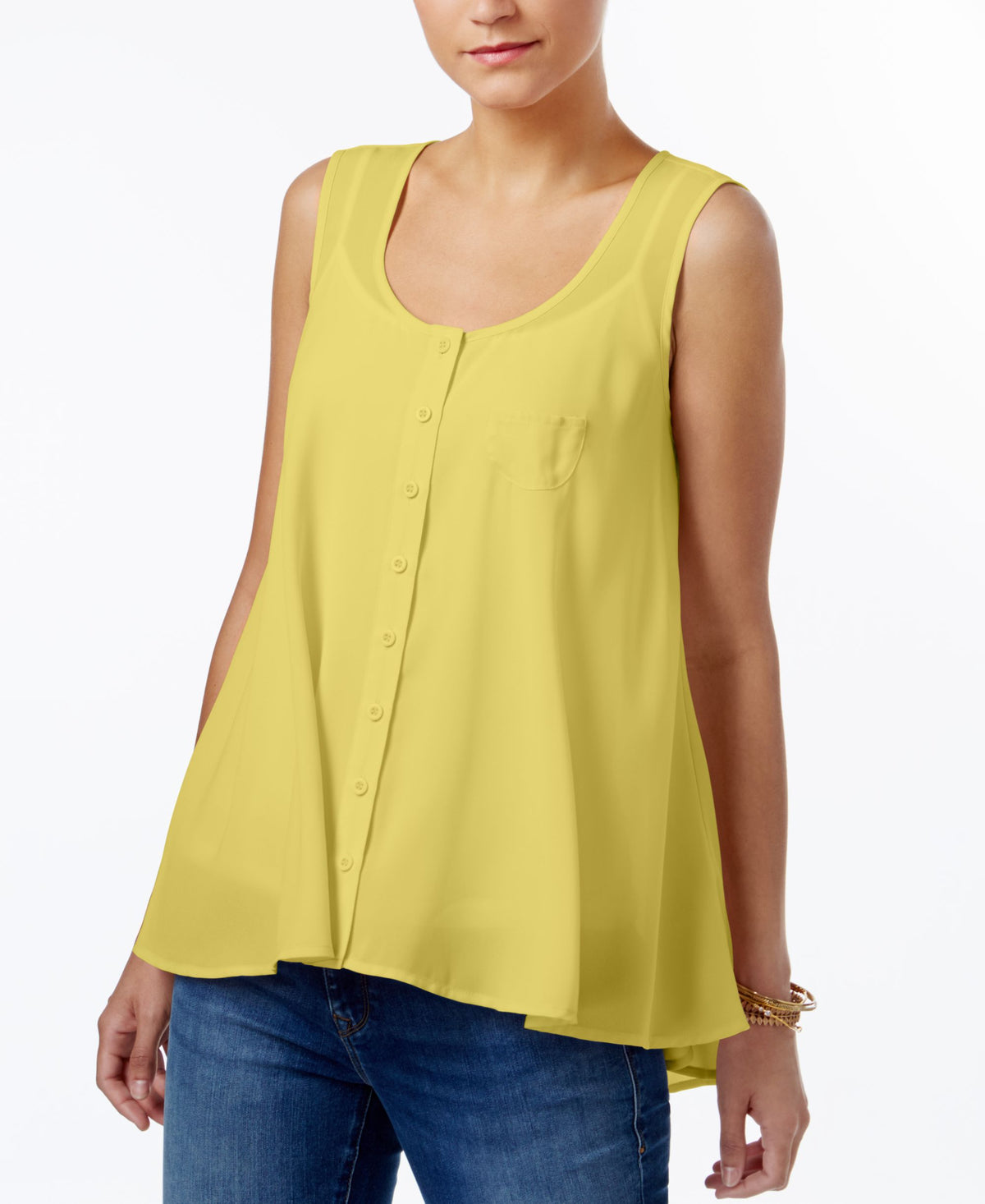 Swing Sleeveless Blouse