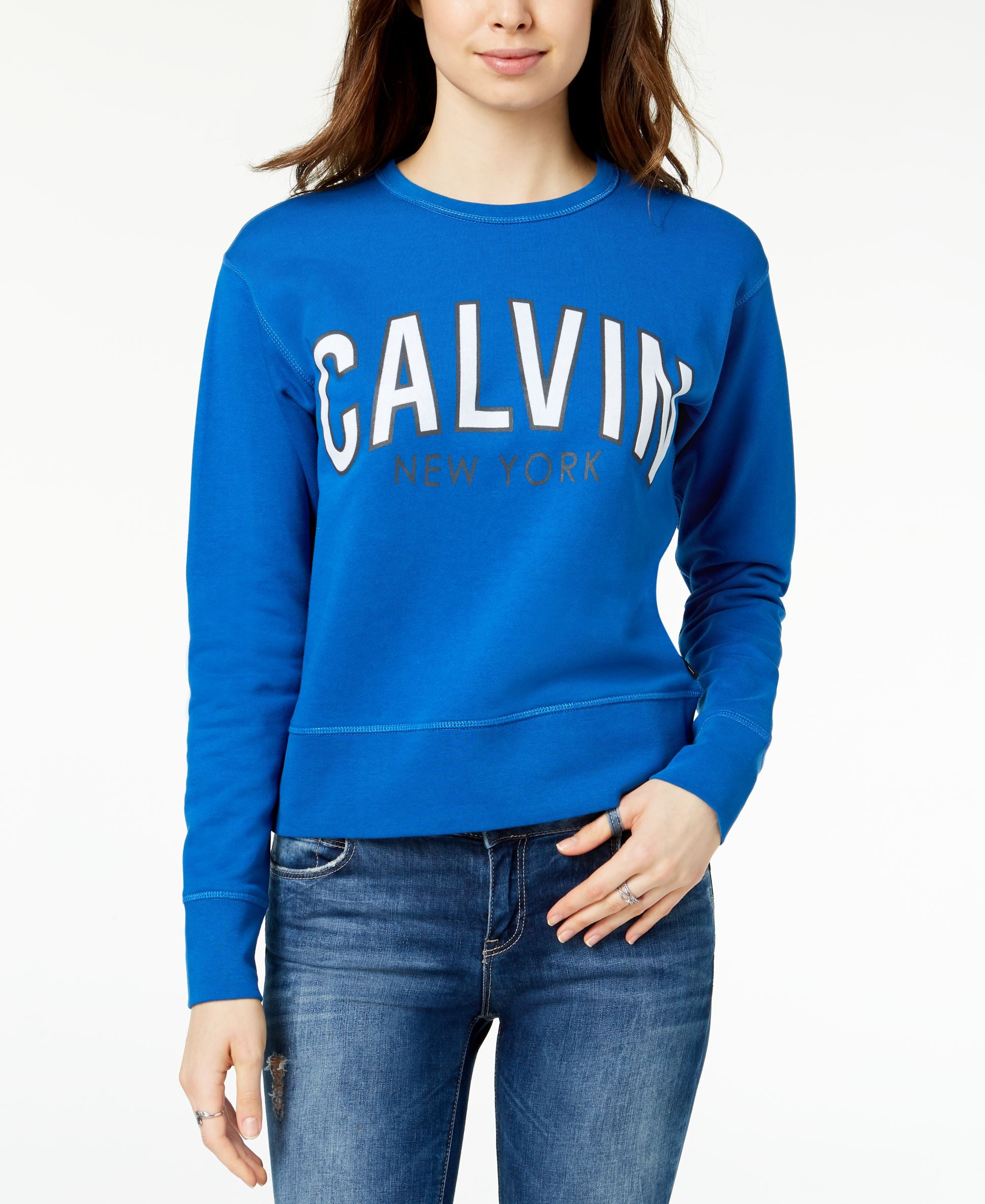 Calvin Klein Jeans Cotton Logo Sweatshirt