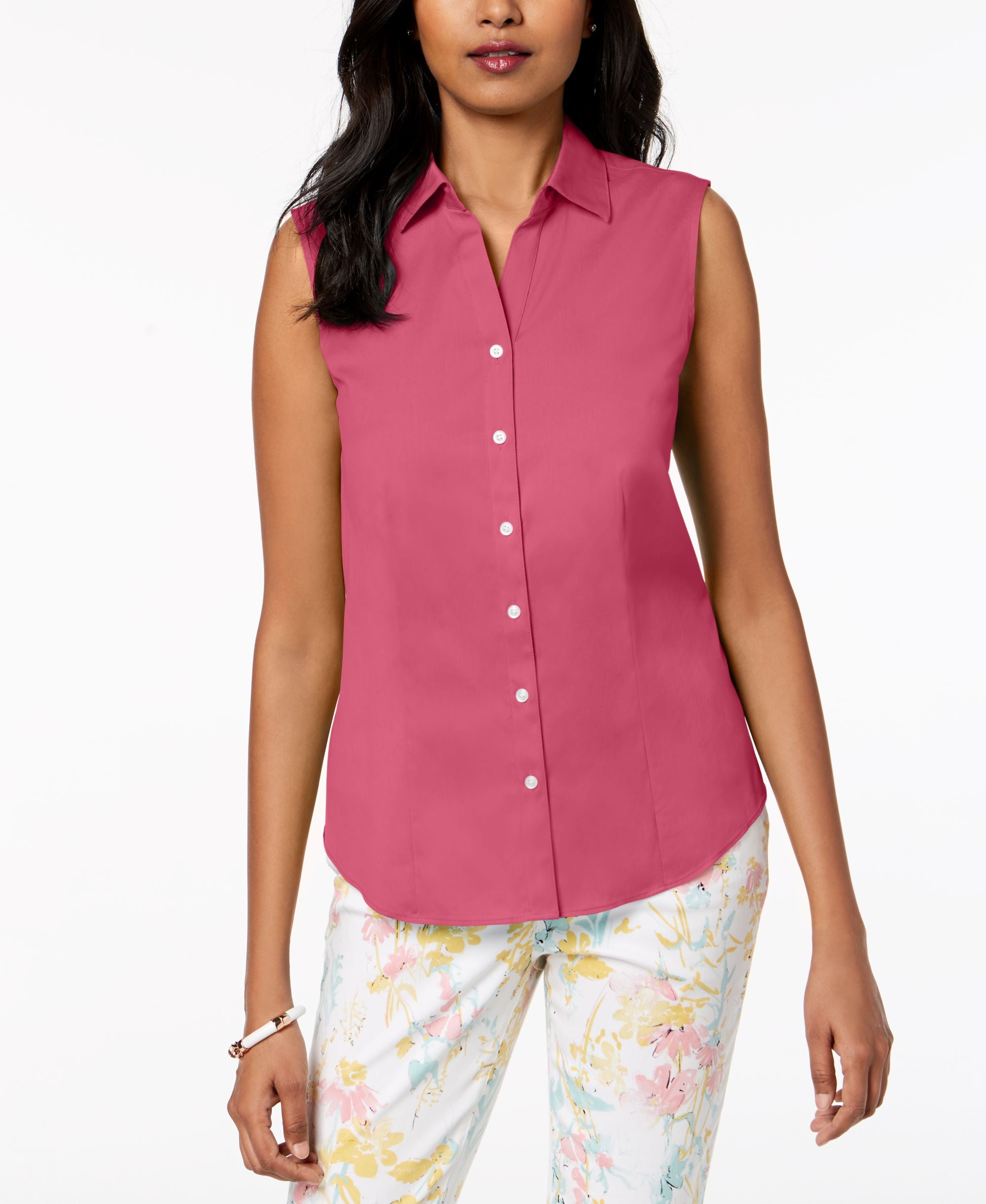 Charter Club Sleeveless Shirt