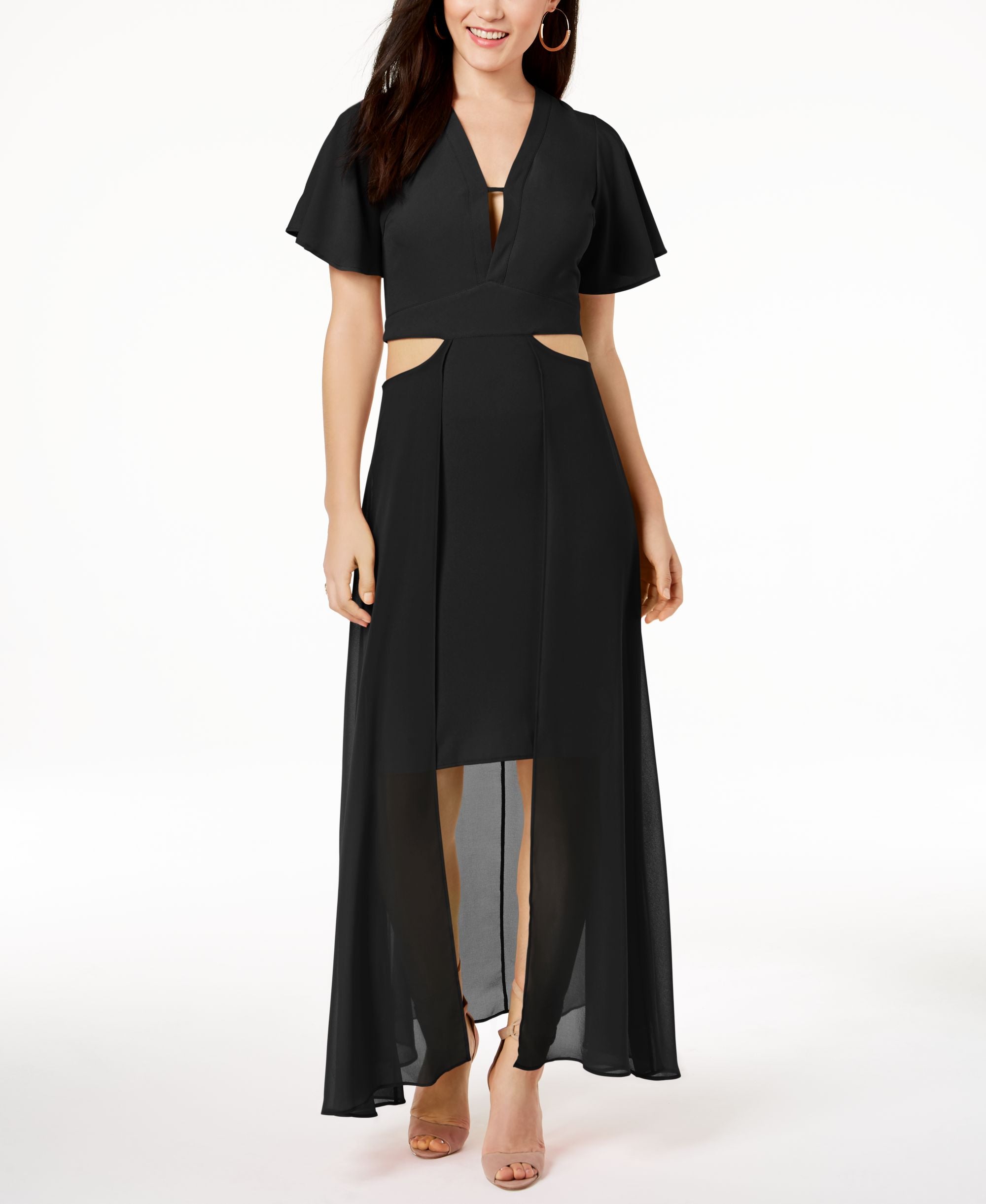 XOXO Juniors Cutout Maxi Dress