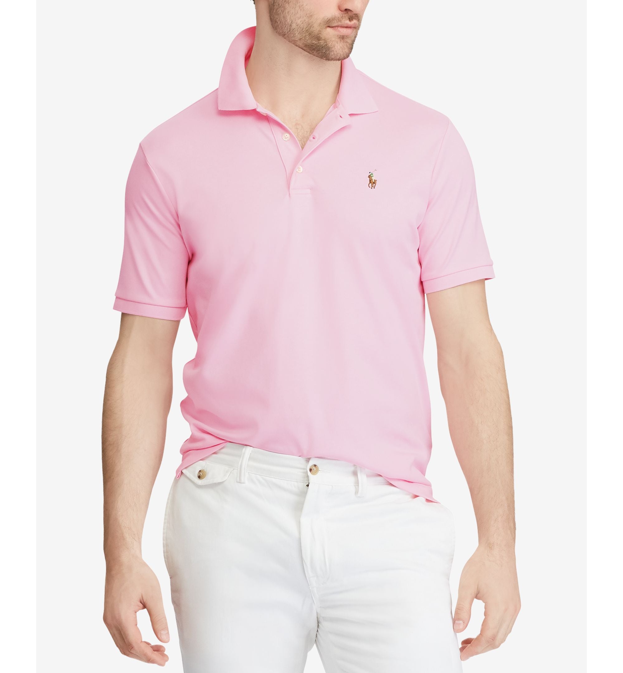 Polo Ralph Lauren Mens Custom Slim Fit Soft Touch Polo