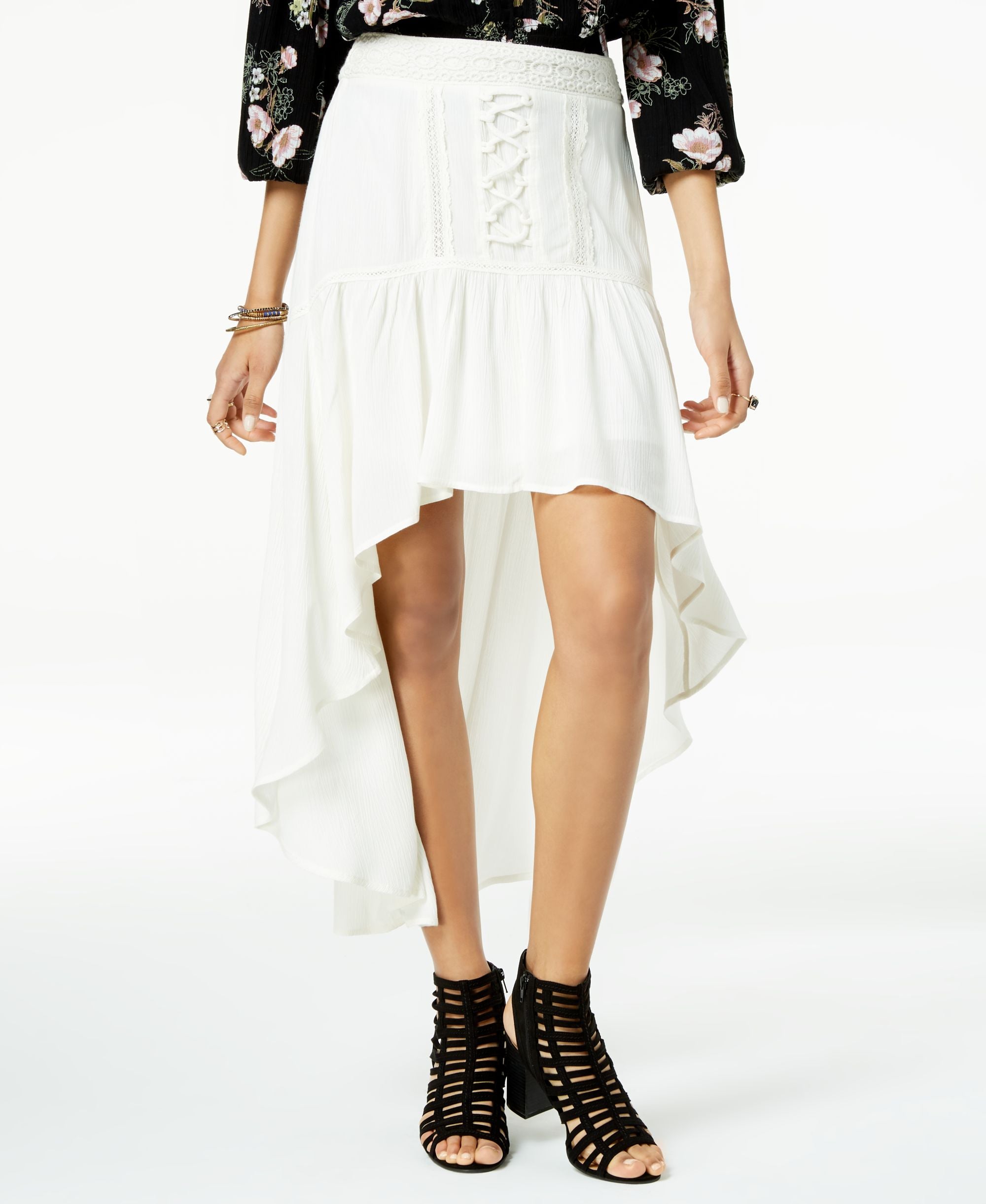 American Rag Juniors High Low Maxi Skirt