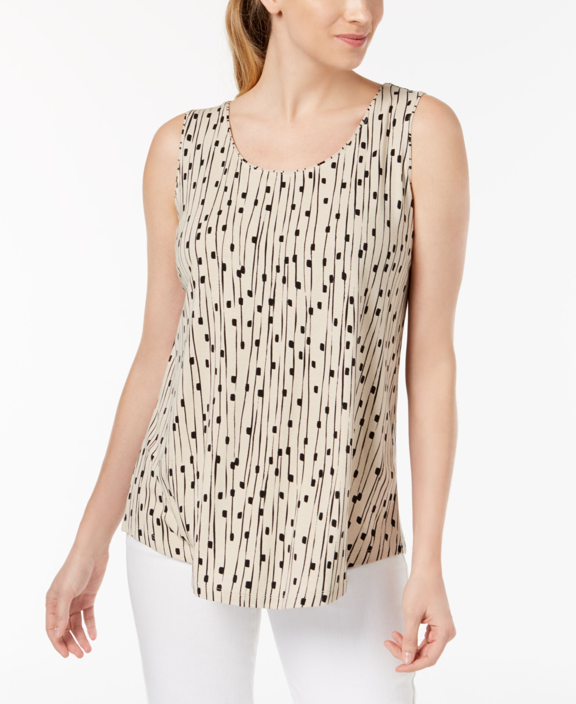 JM Collection Printed Top