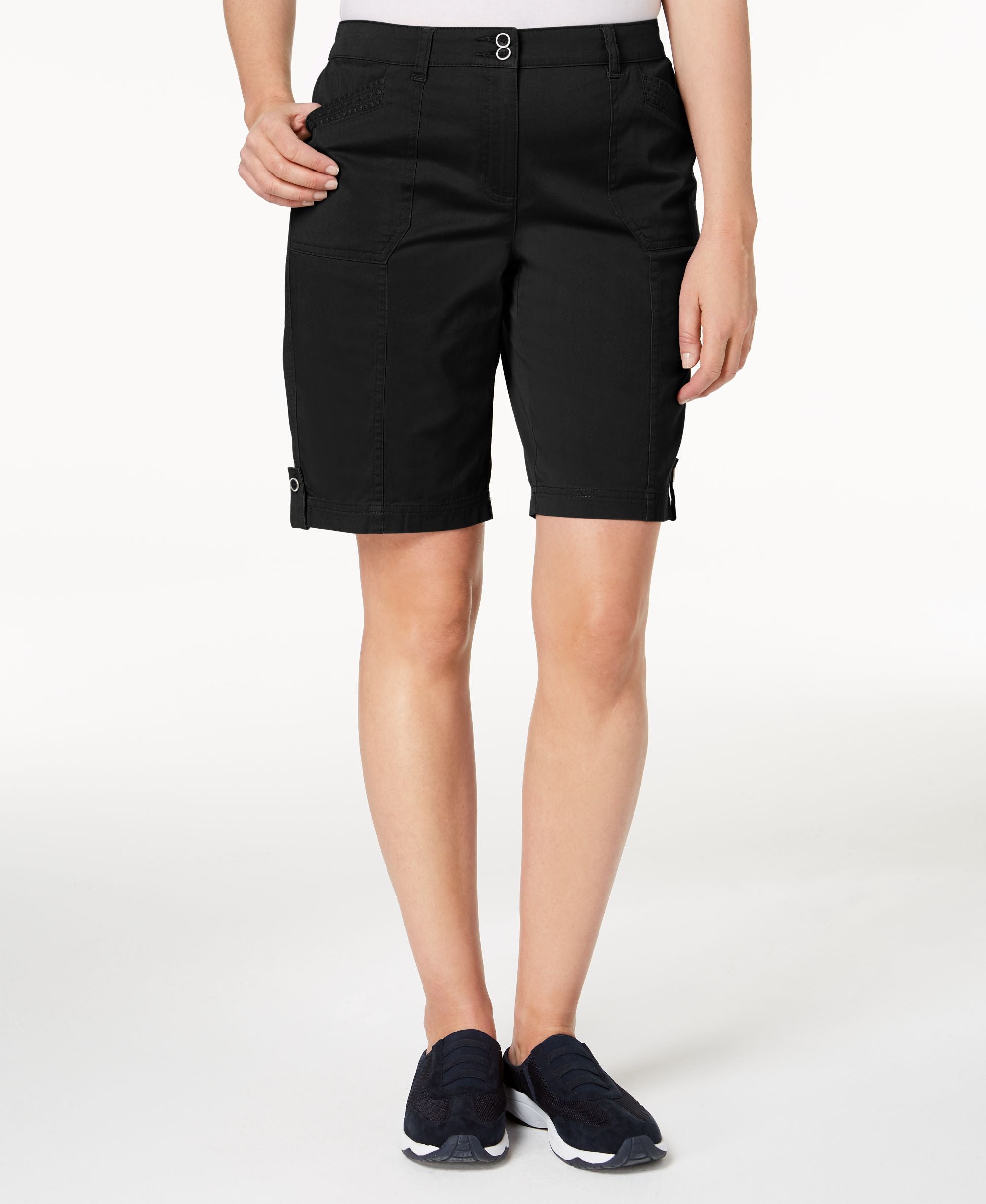 Karen Scott Utility Shorts