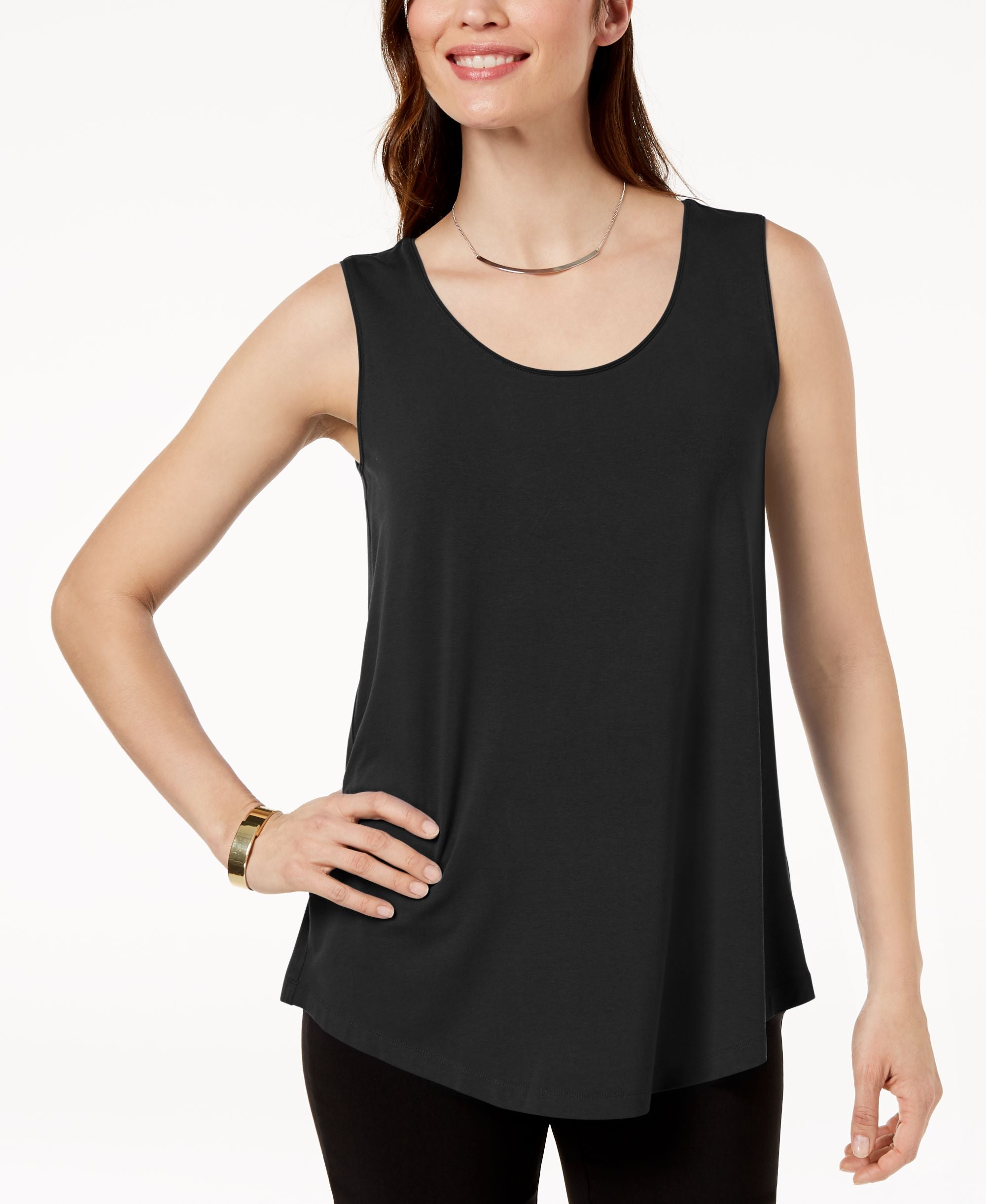 Scoop Neck Tank Top