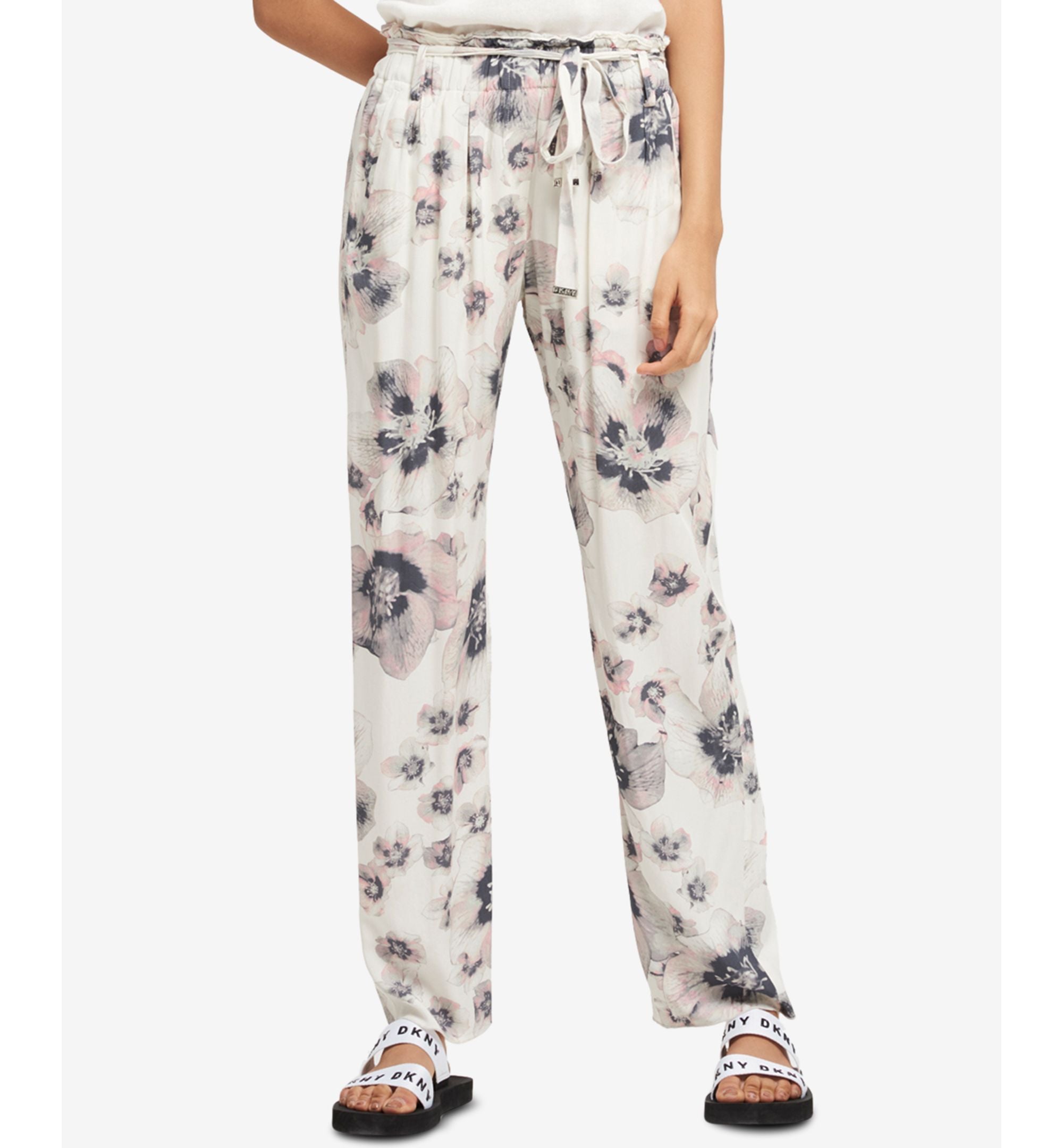 DKNY Printed Pull On Pants