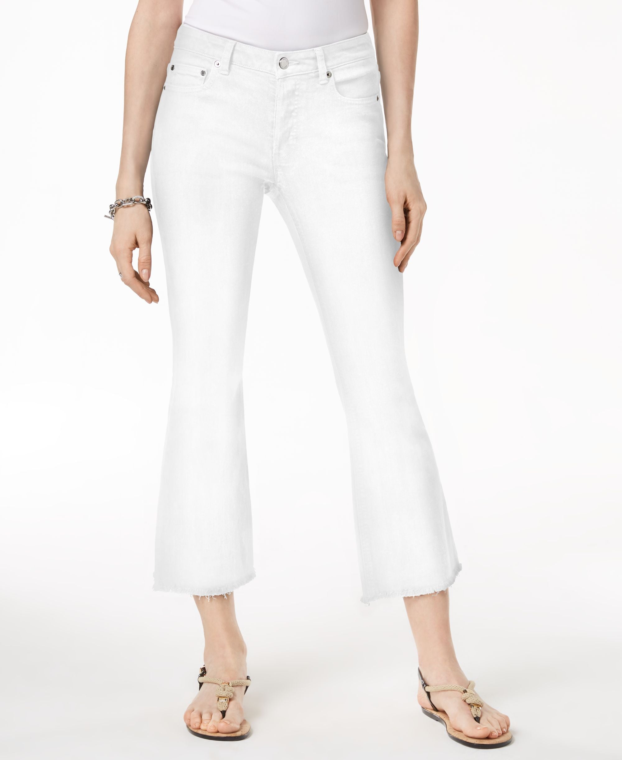 Michael Michael Kors Petite Kick Flare Jeans