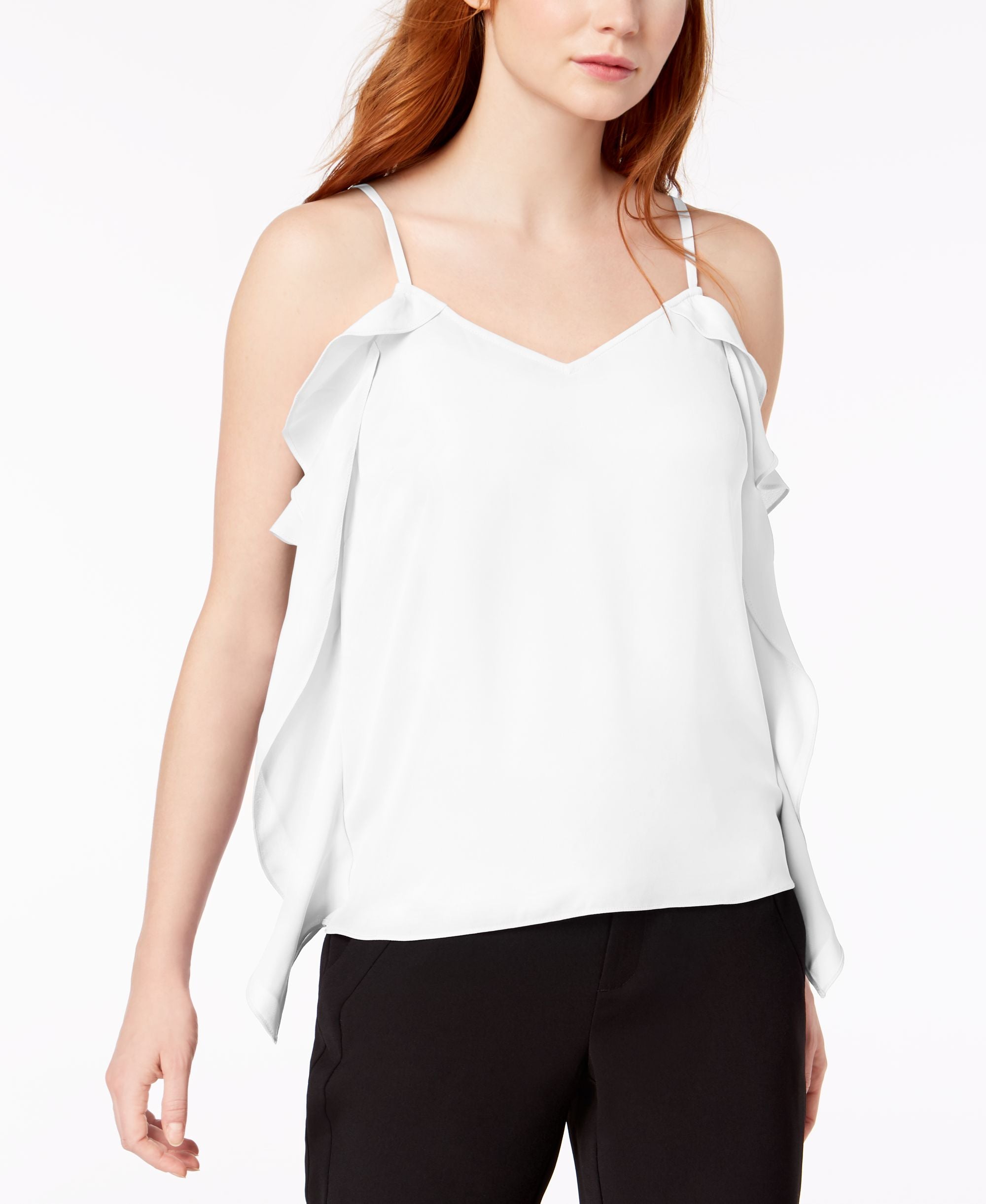 Ruffle-Side Top