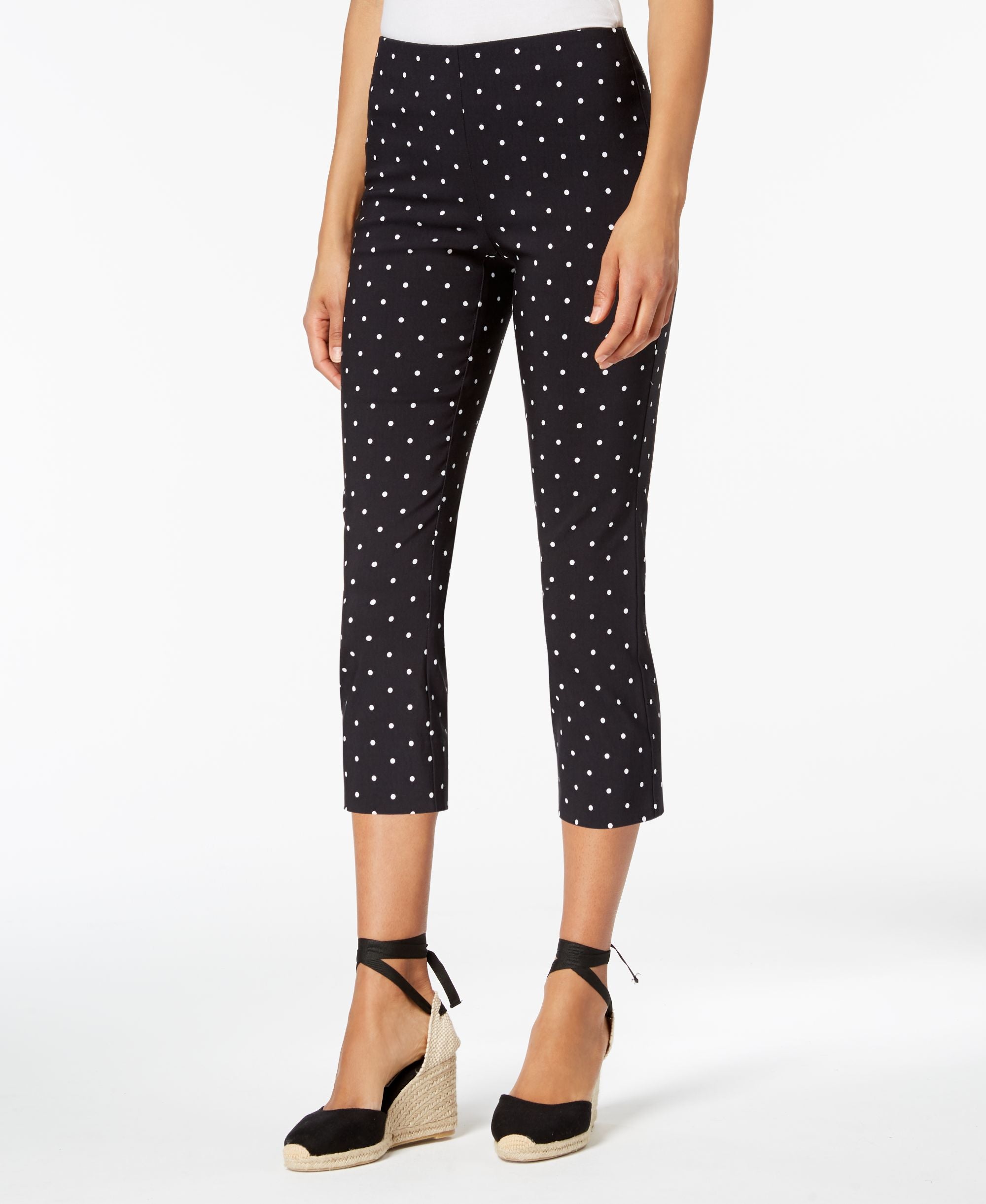 Charter Club Floral Print Capri Pants