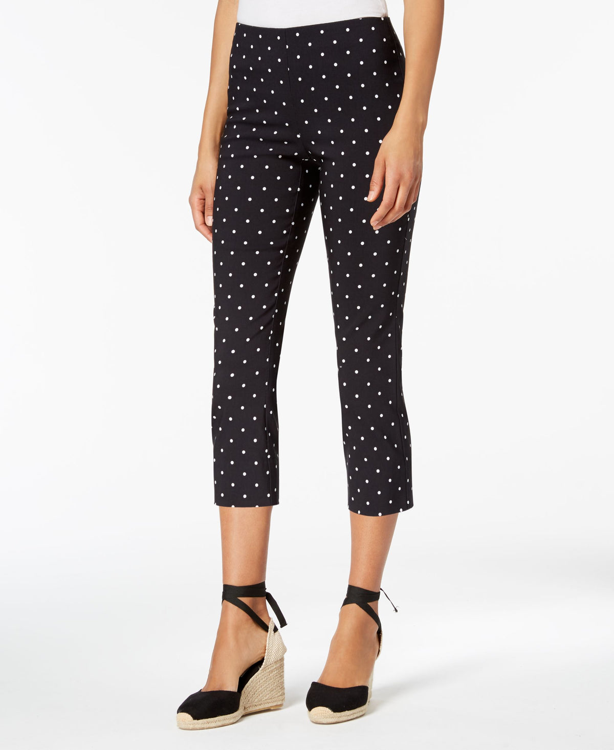 Charter Club Floral Print Capri Pants
