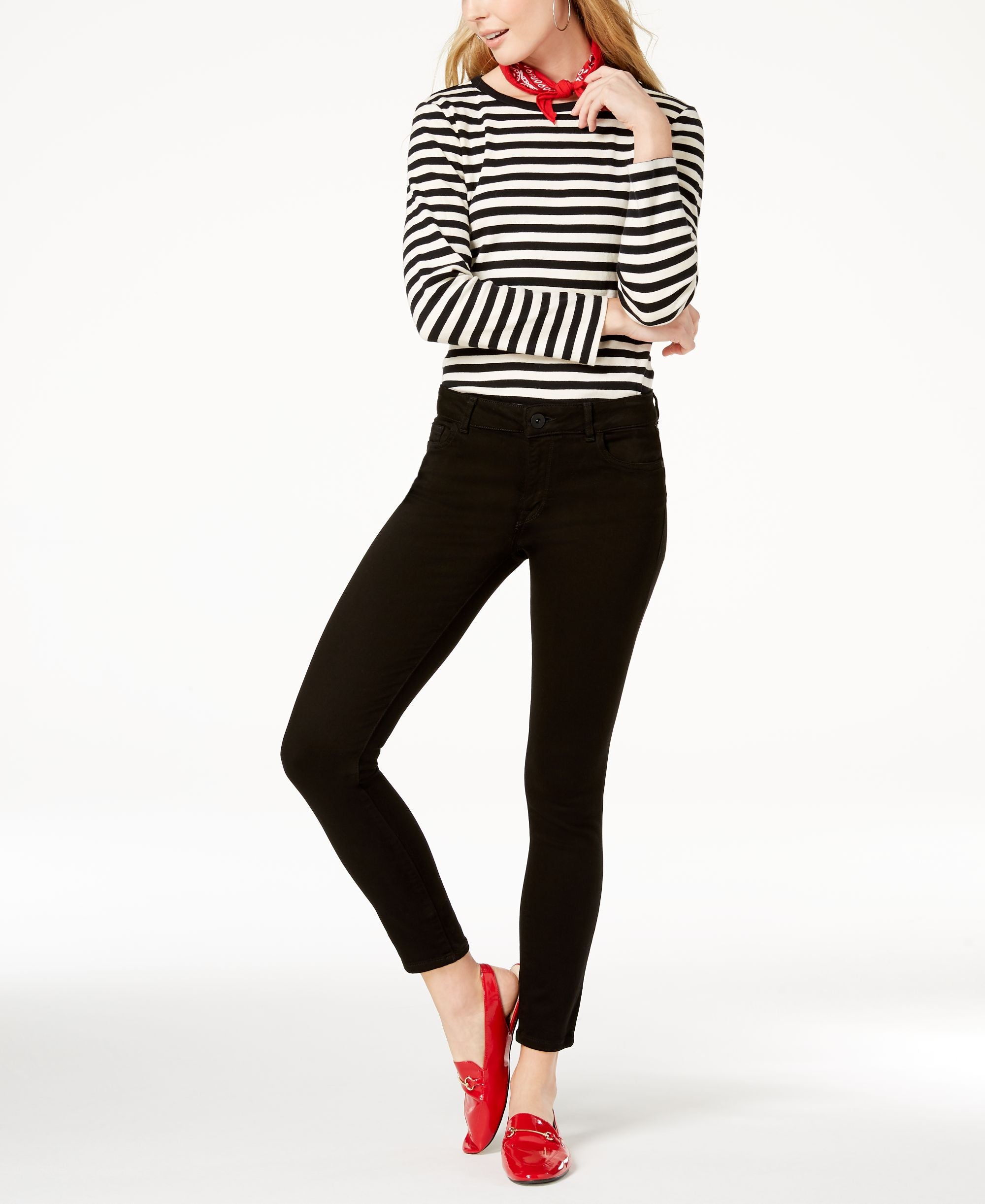 Dl 1961 Margaux Ankle Mid Rise Instasculpt Skinny Jeans