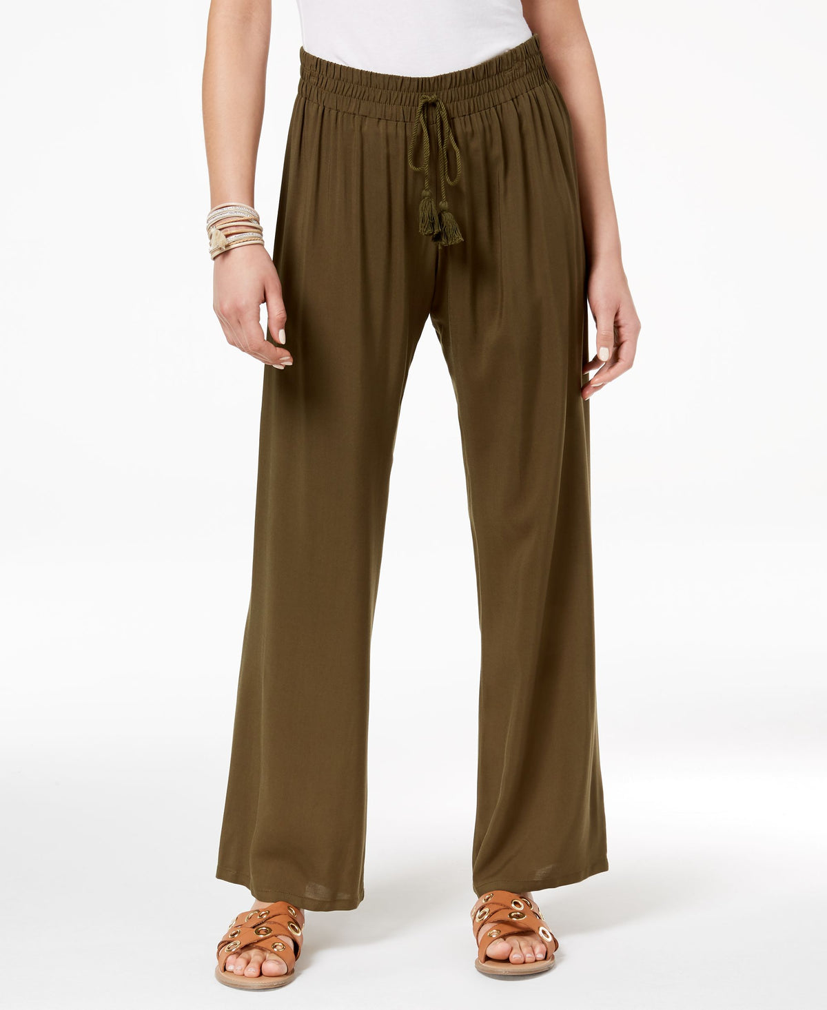 Juniors' Pull-On Palazzo Pants