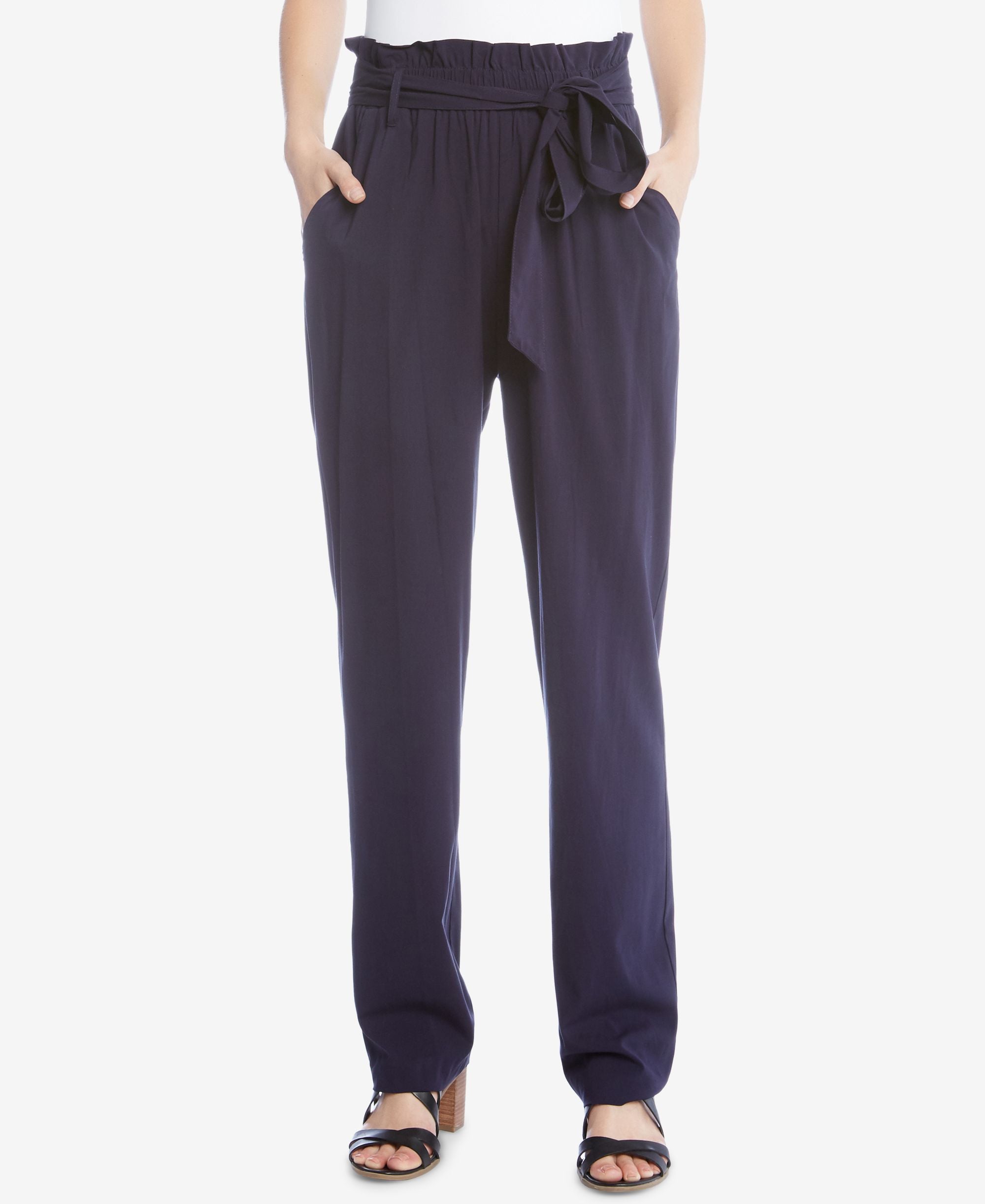 Karen Kane Paperbag Waist Pants