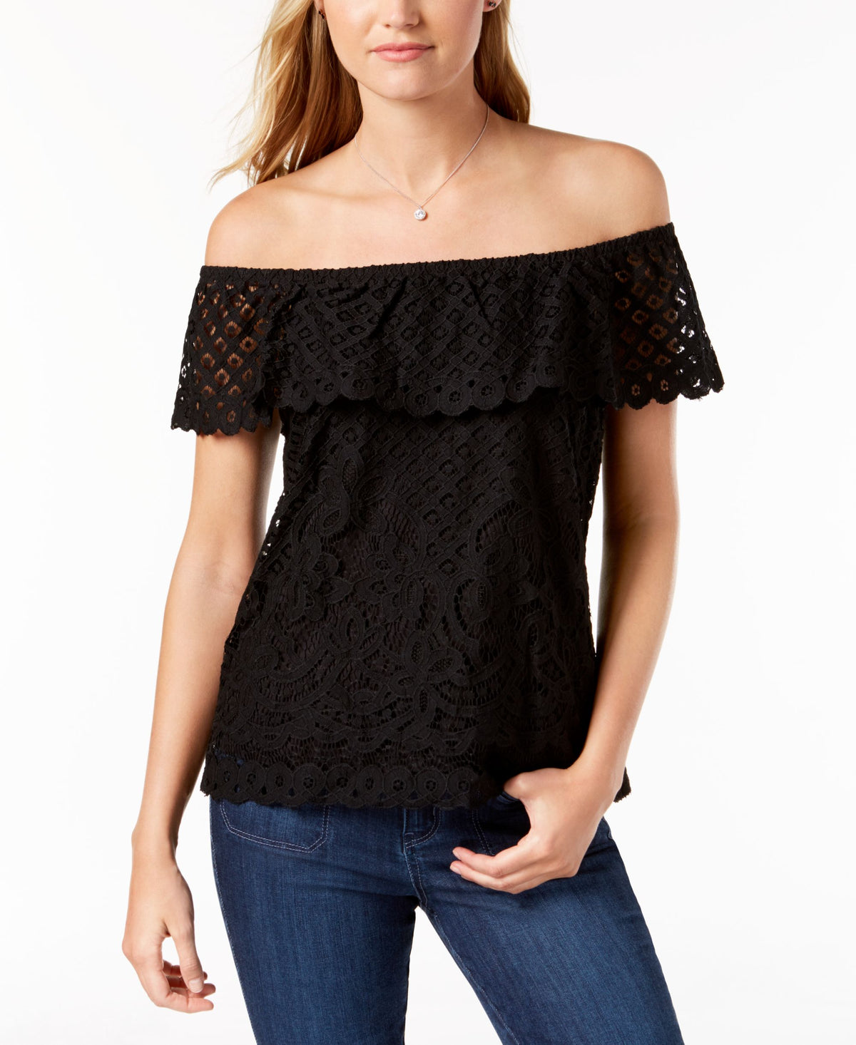Maison Jules Off The Shoulder Top