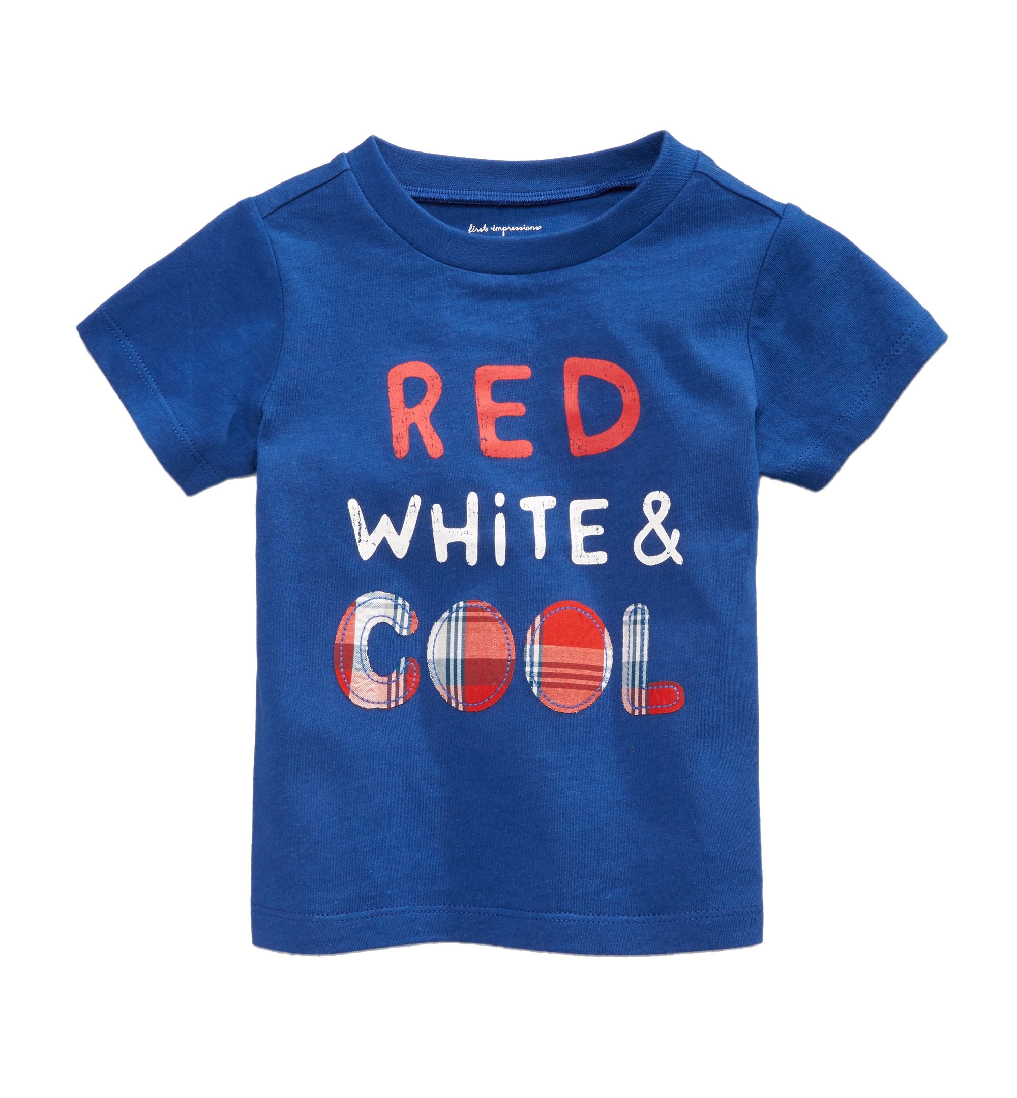 First Impressions Graphic Print Cotton T-Shirt Baby Boys