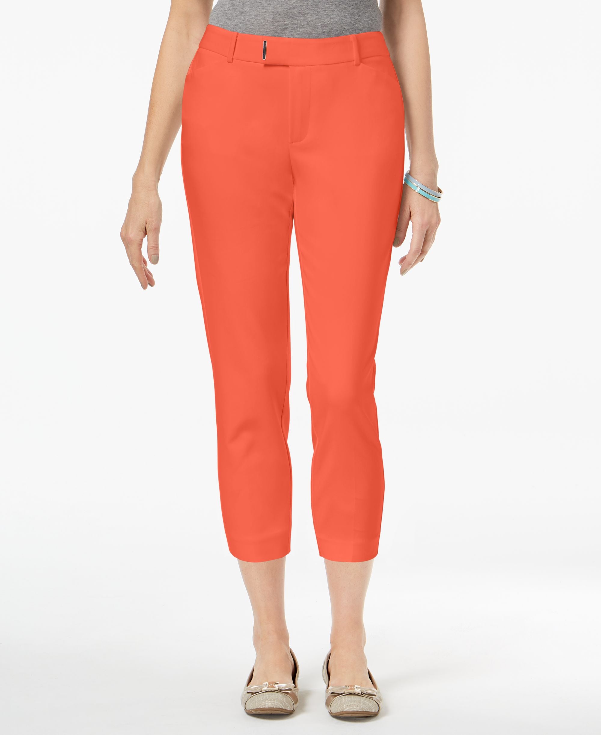 Charter Club Embellished Cropped Pants