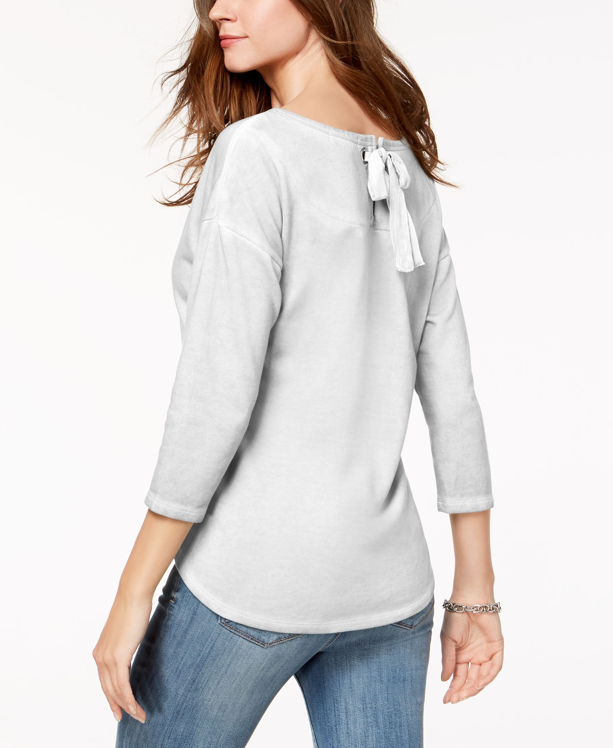 Style & Co Tie Back Top