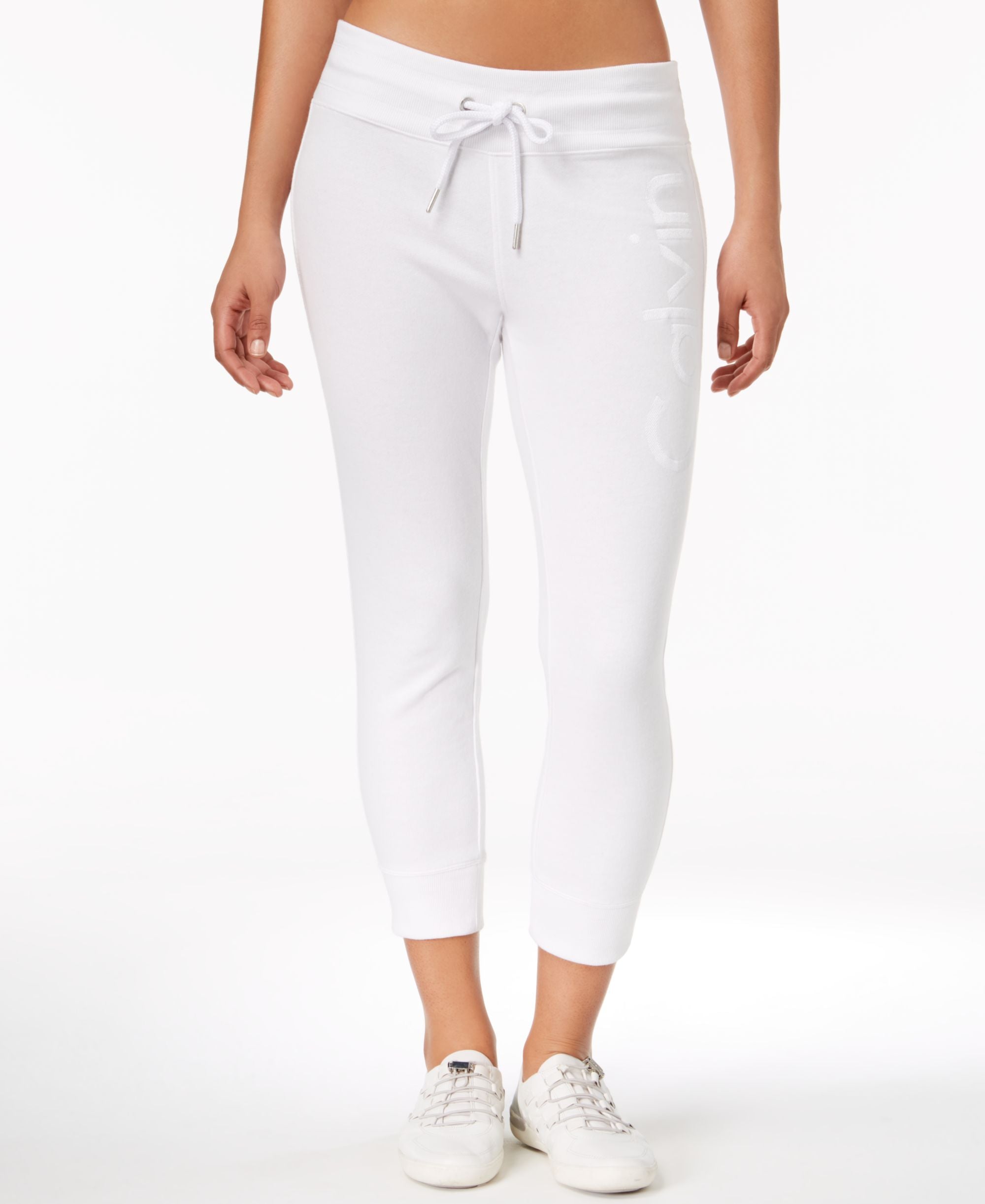 Calvin Klein Performance Terry Logo Capri Joggers
