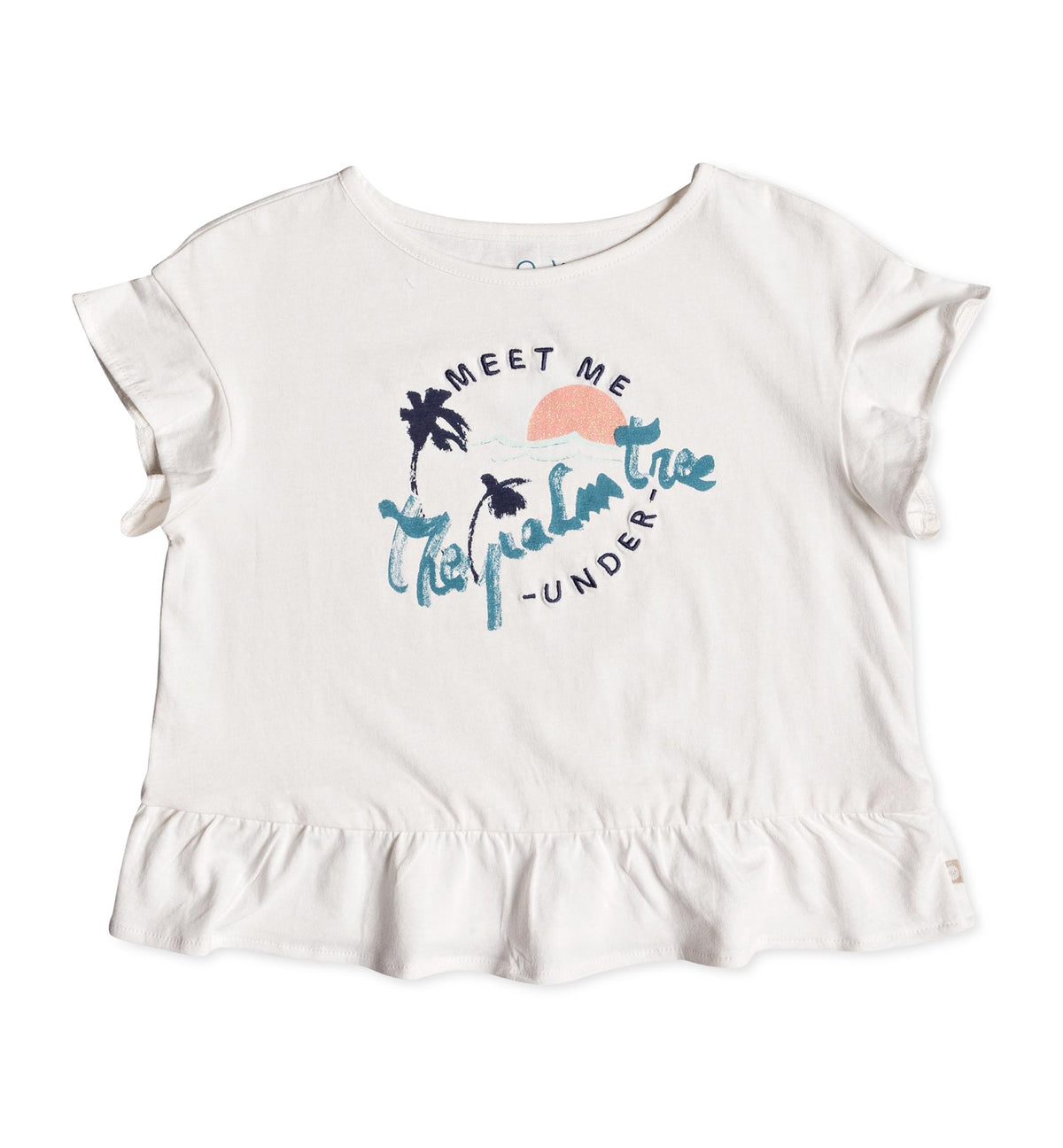 Graphic-Print Cotton T-Shirt, Little Girls