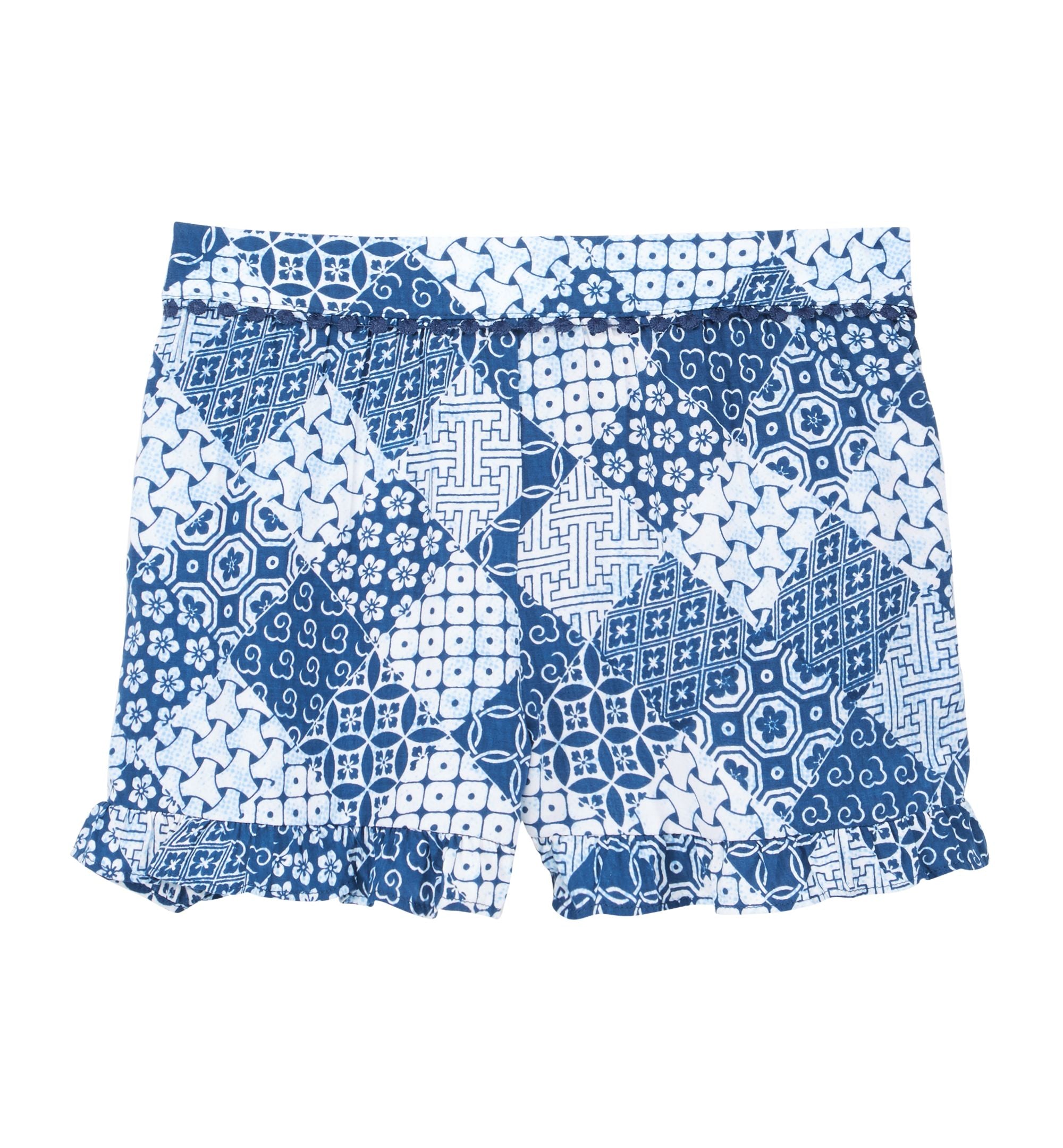 Epic Threads Ruffle Trim Printed Shorts Big Girls