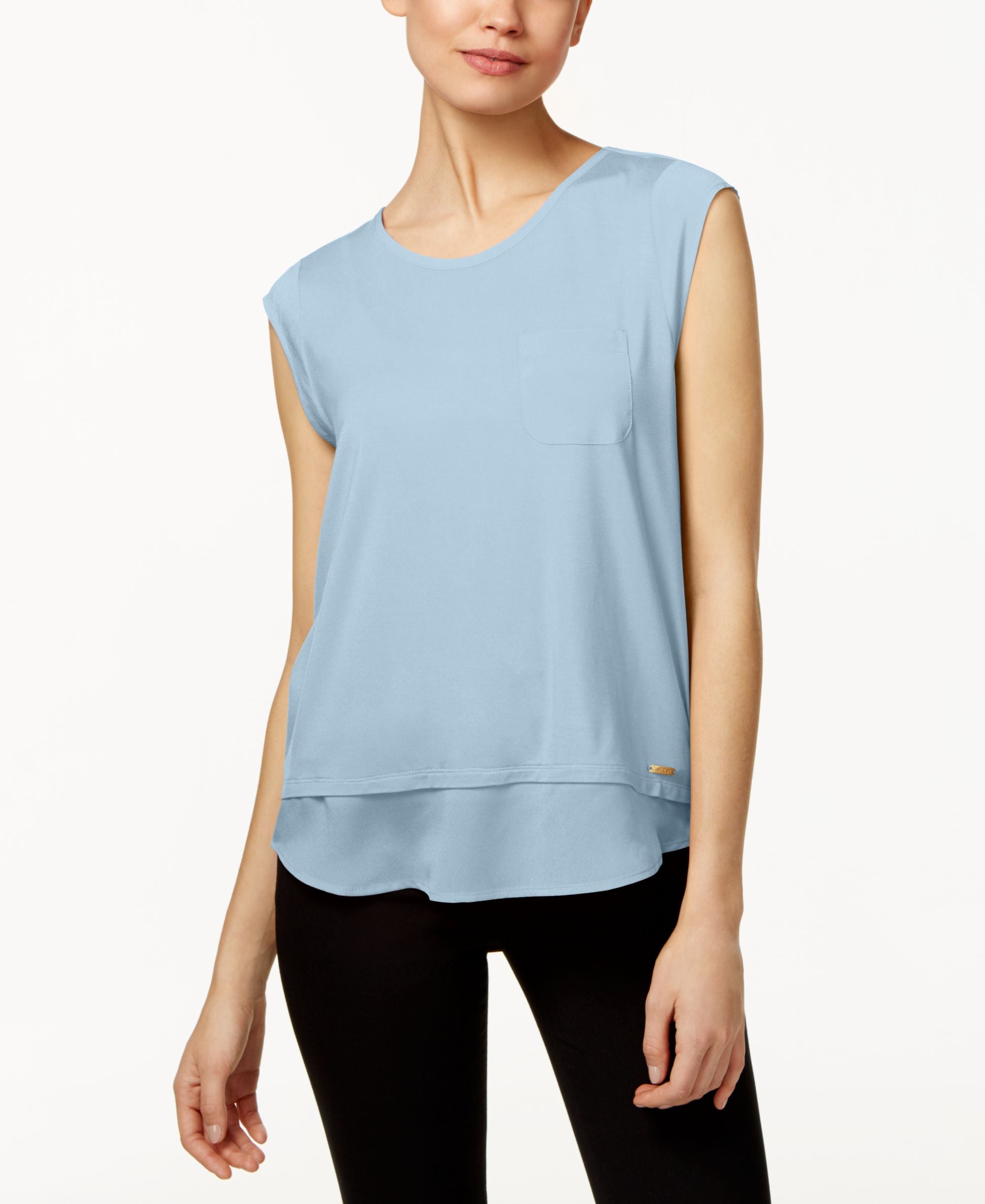 Layered-Look T-Shirt