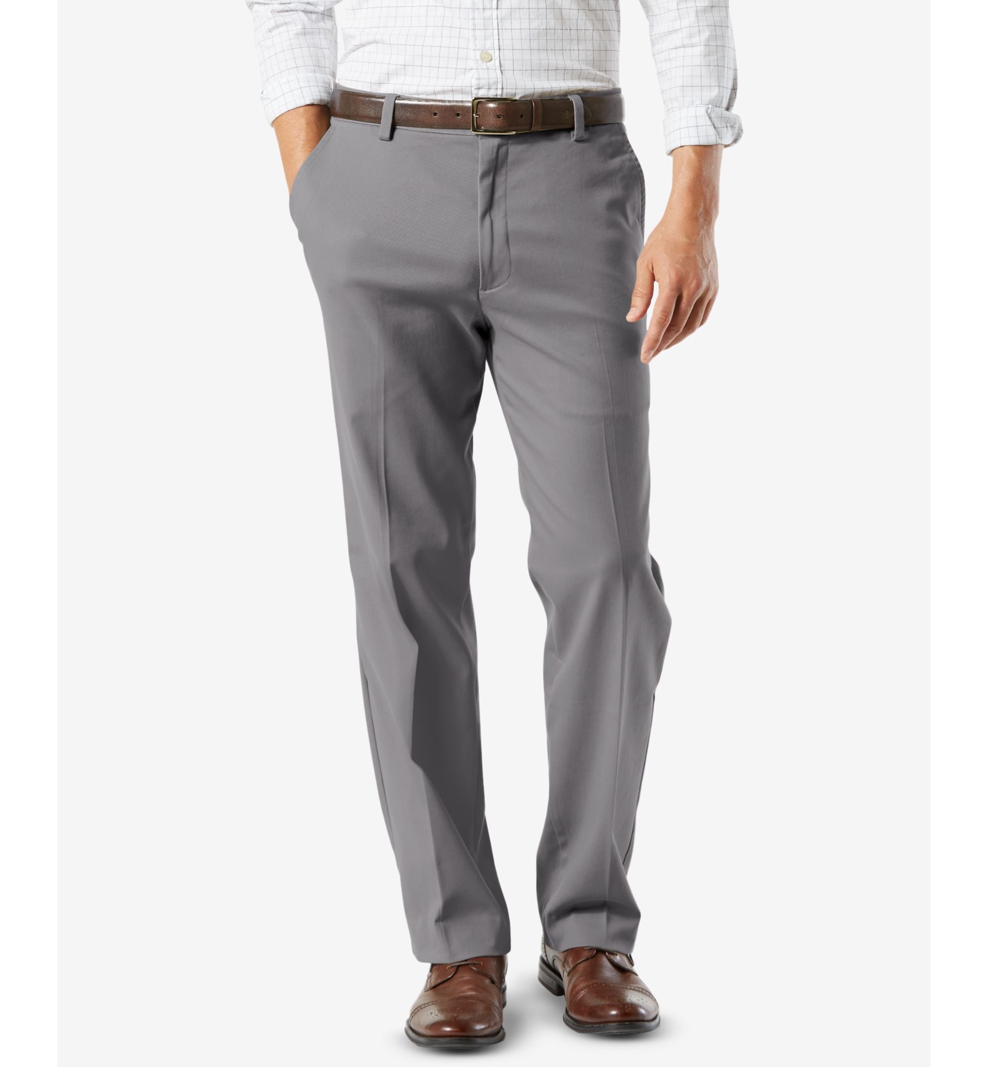 Dockers Mens Easy Classic Fit Khaki Stretch Pants
