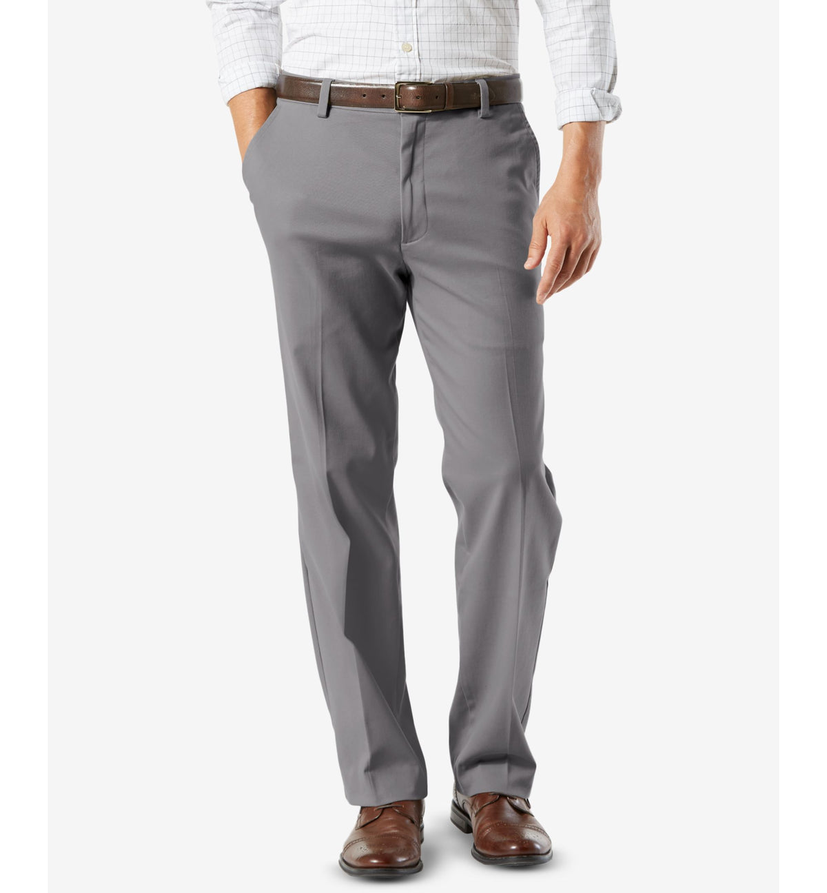 Dockers Mens Easy Classic Fit Khaki Stretch Pants