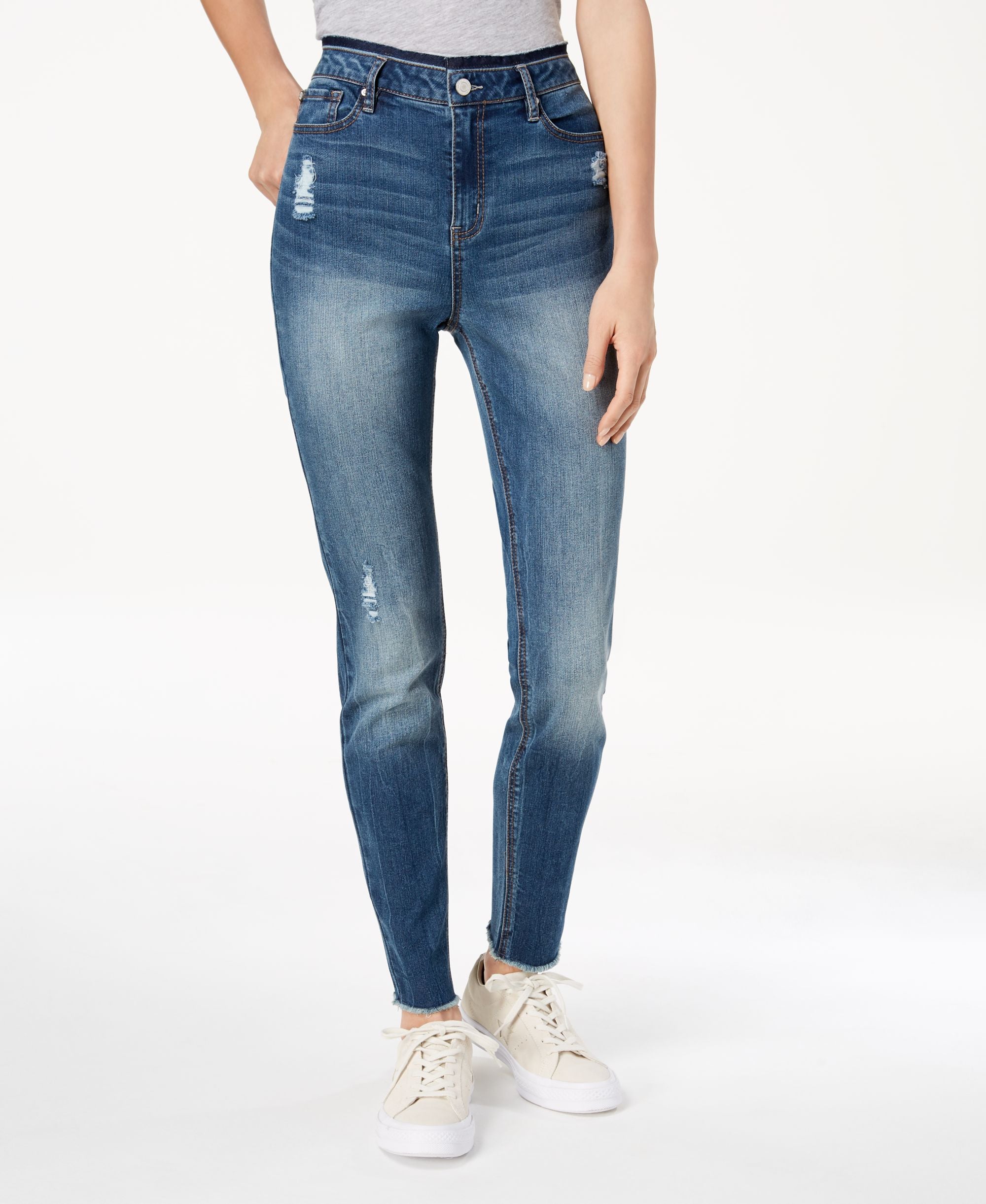 Juniors' Selina High Rise Skinny Jeans