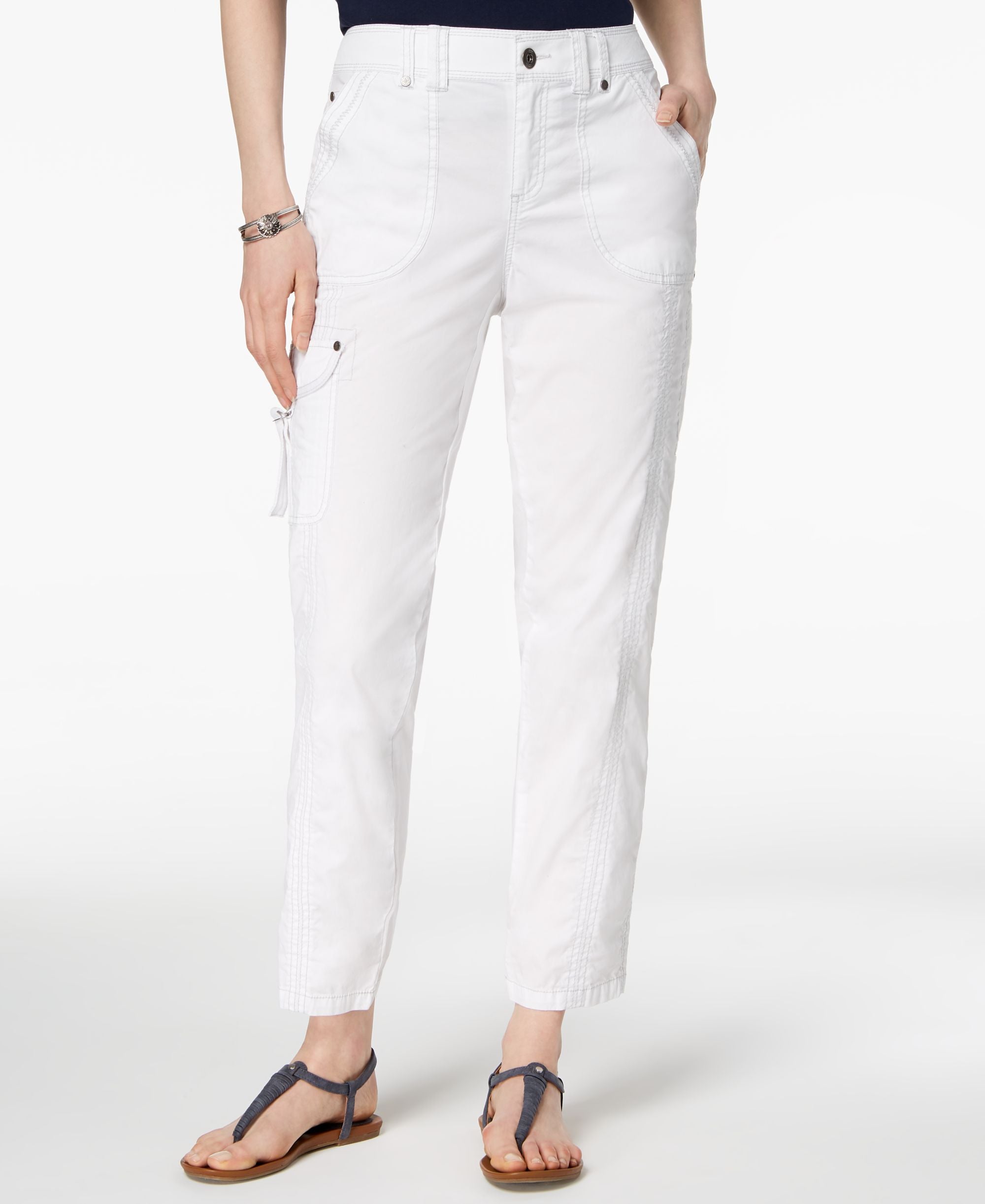 Style & Co Topstitched Pants