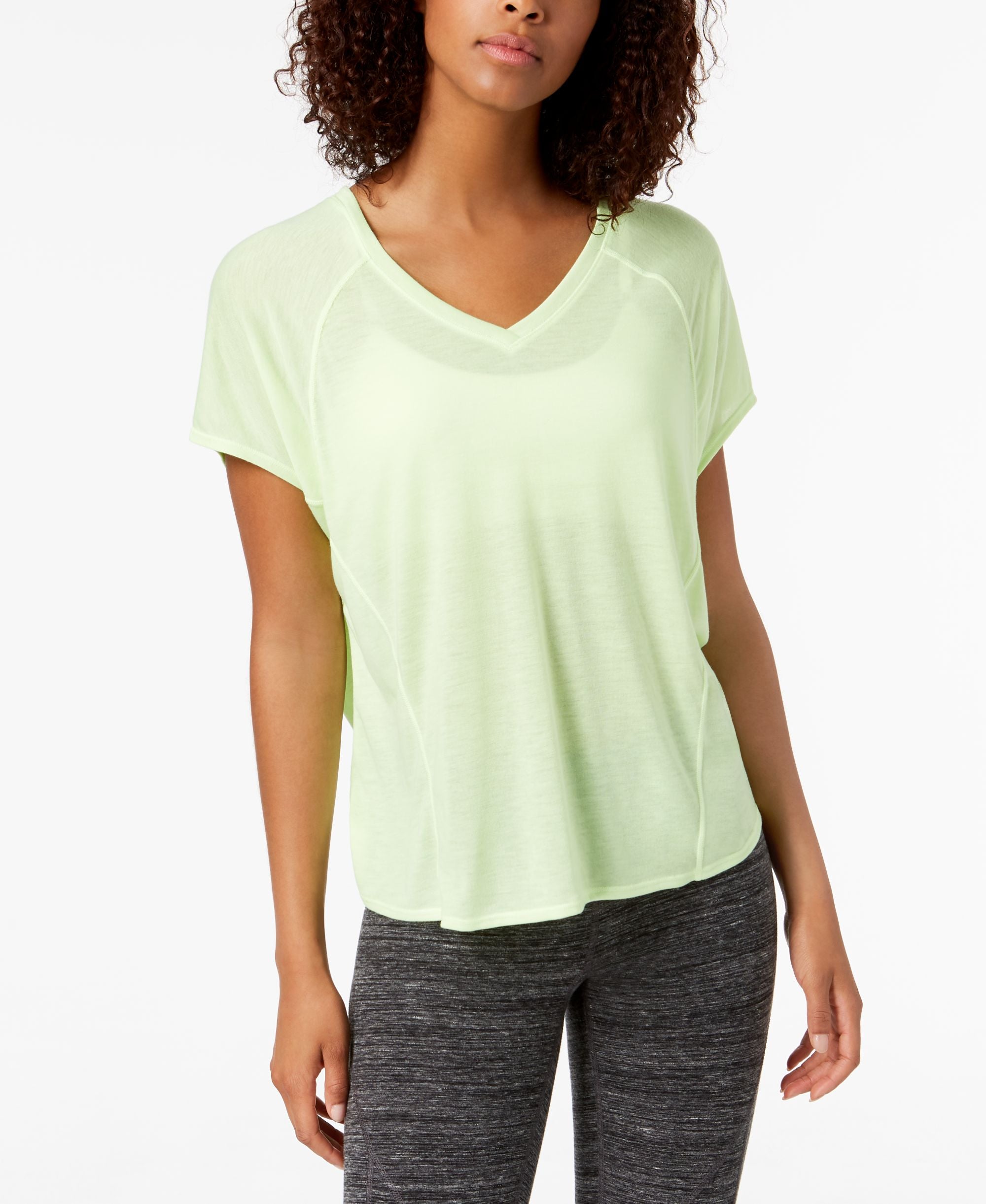 Calvin Klein Performance Relaxed Tie Back T-Shirt
