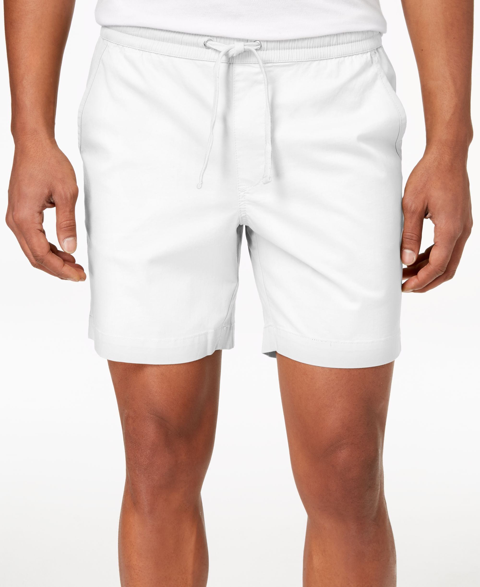 Club Room Mens Stretch Drawstring Shorts