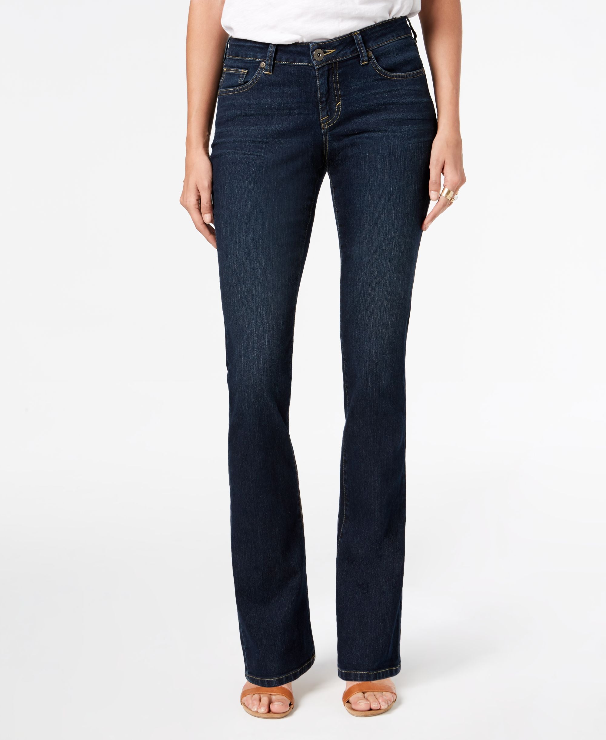 Style & Co. Curvy Fit Bootcut Jeans Long Lengths