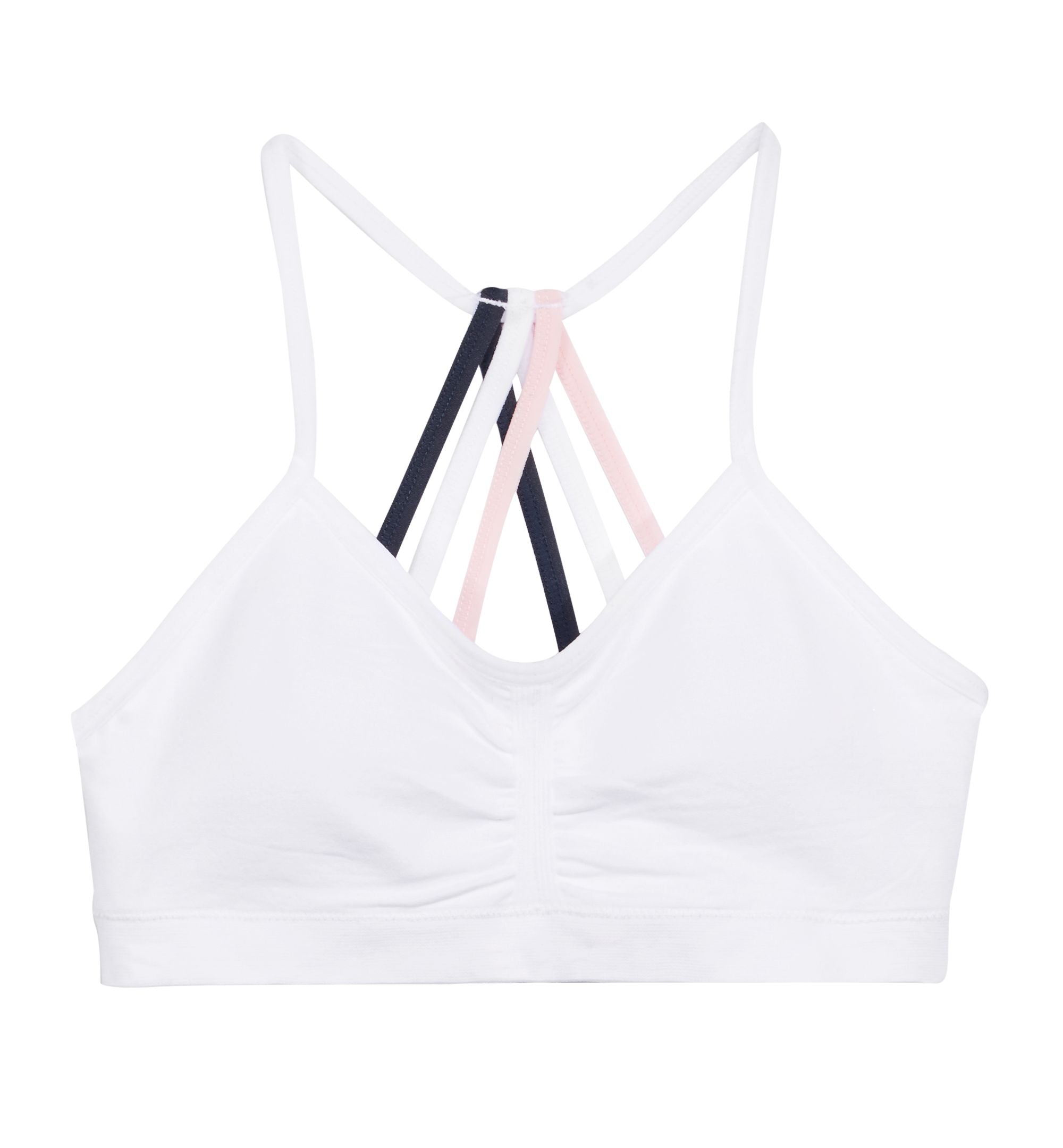 Maidenform Little Big Girls Seamless Ruched Crop Bra